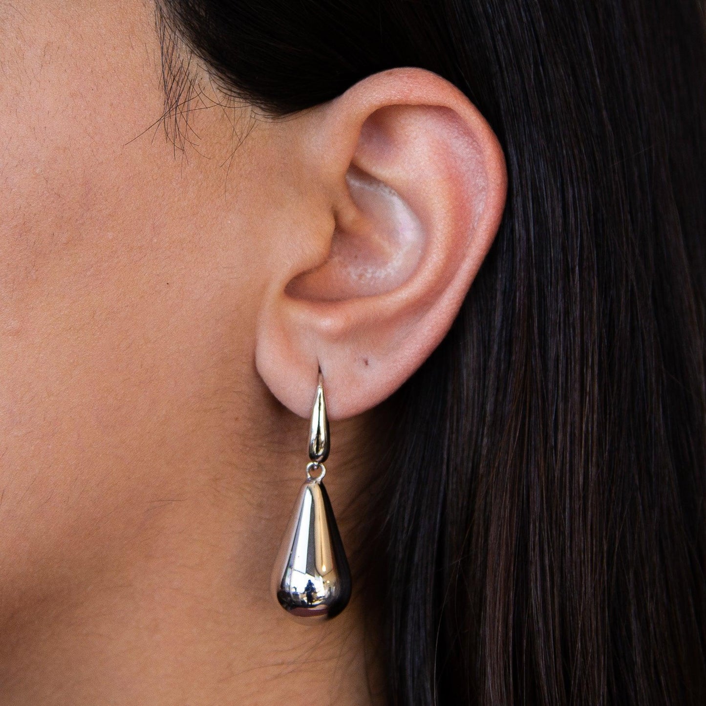 Sterling Silver Raindrop Elegance Earrings Dangle Le Reussi®