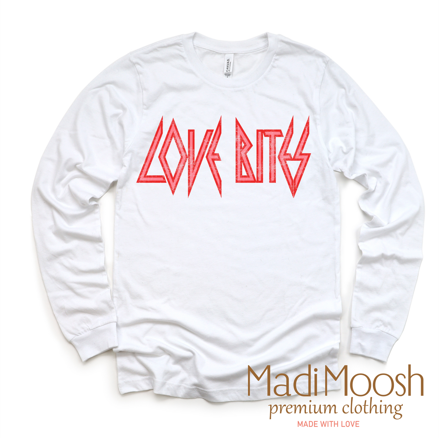 Love Bites Retro Valentine's Shirt - Rocker Valentine Tee