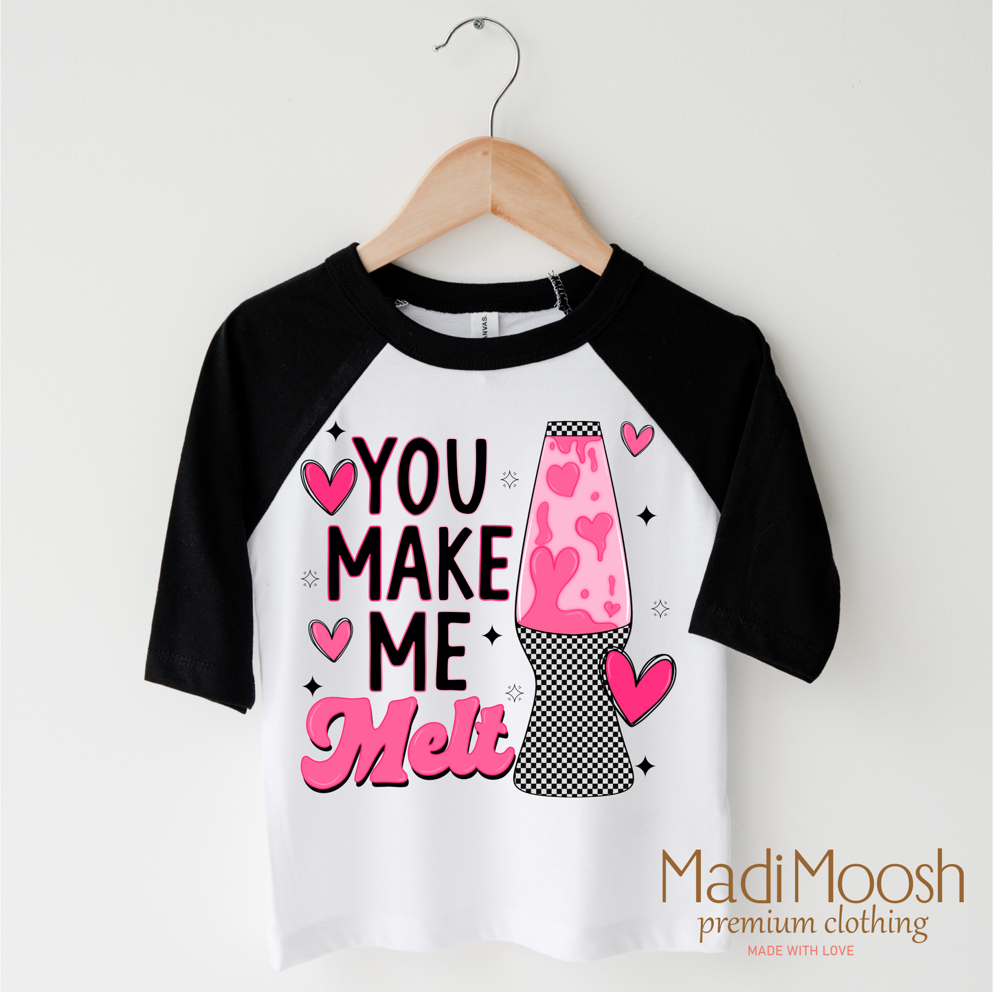 You Make My Heart Melt Valentine's Day Shirt - Lava Lamp Valentine Tee