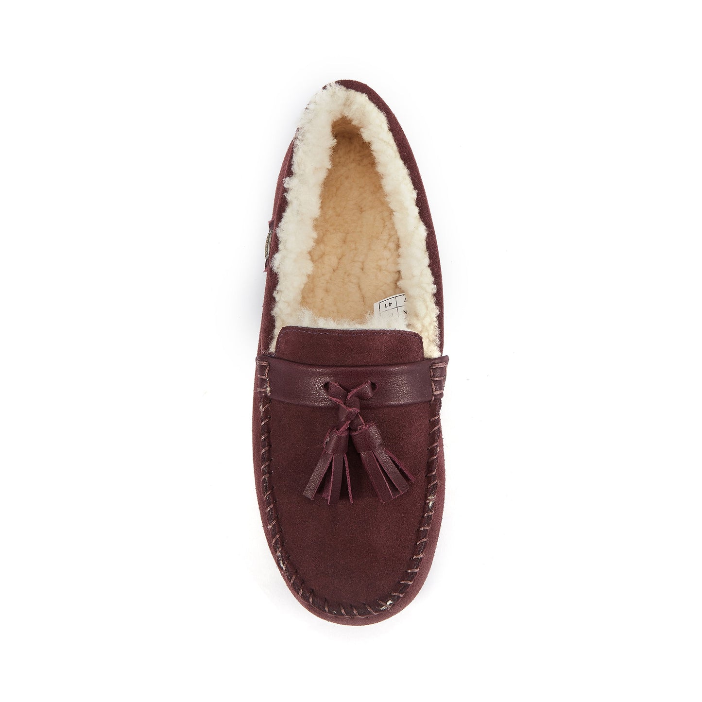 Mens Hamilton Windsor Moccasin Loafer with Sheepskin Lining