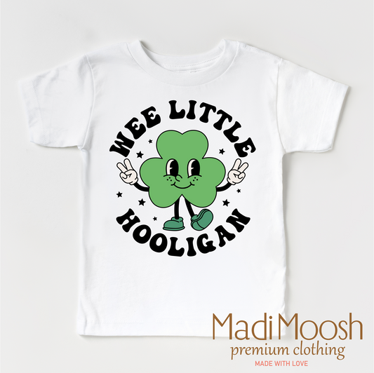 Wee Little Hooligan St. Patrick's Day Shirt - St. Patrick's Day Tee