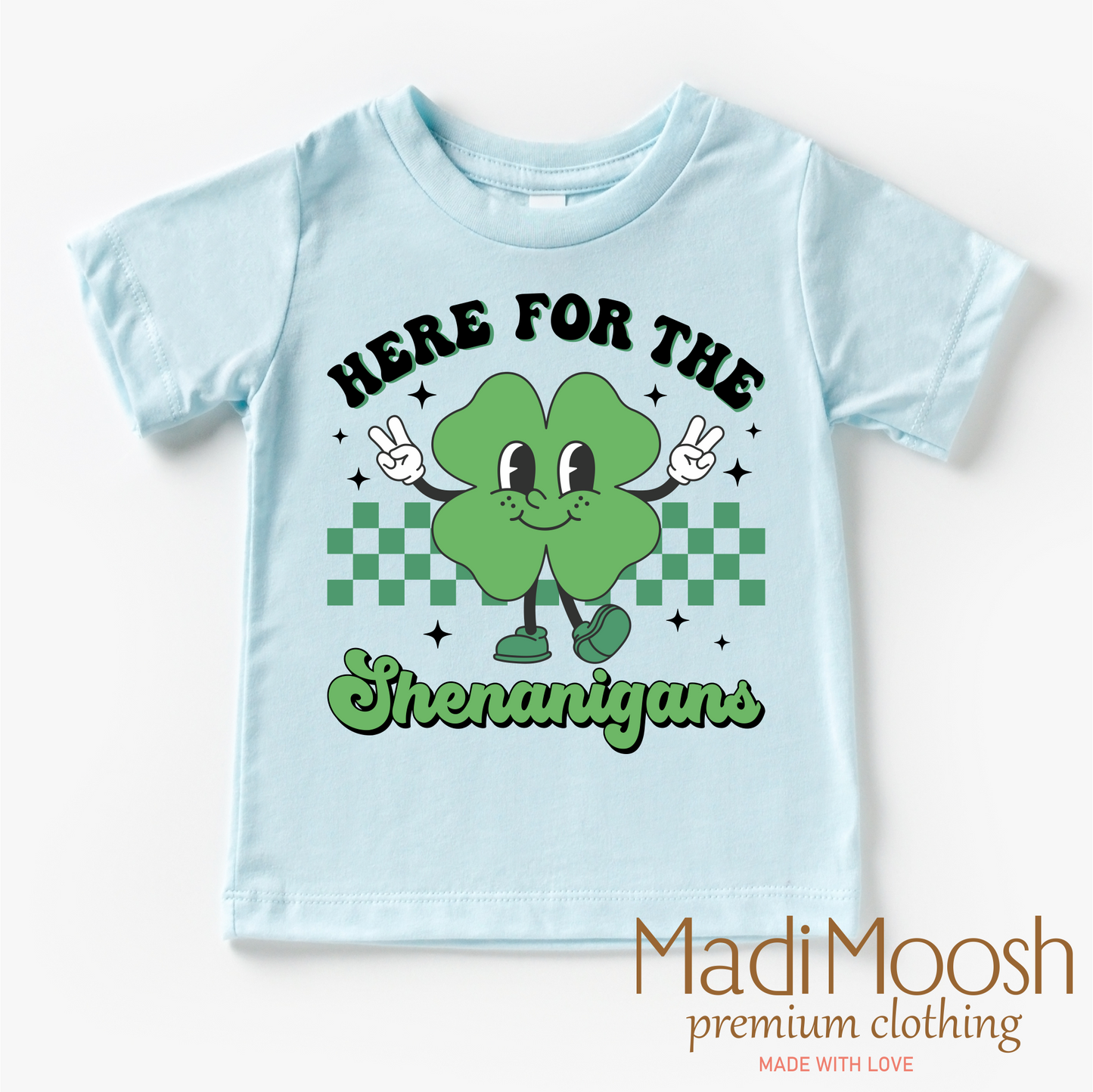 Here For The Shenanigan's St. Patrick's Day Shirt - St. Patrick's Day Tee