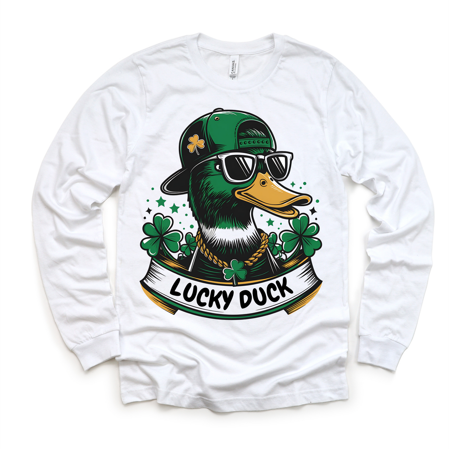 Lucky Duck St. Patrick's Day Shirt - St. Patrick's Day Kids & Adult Tee