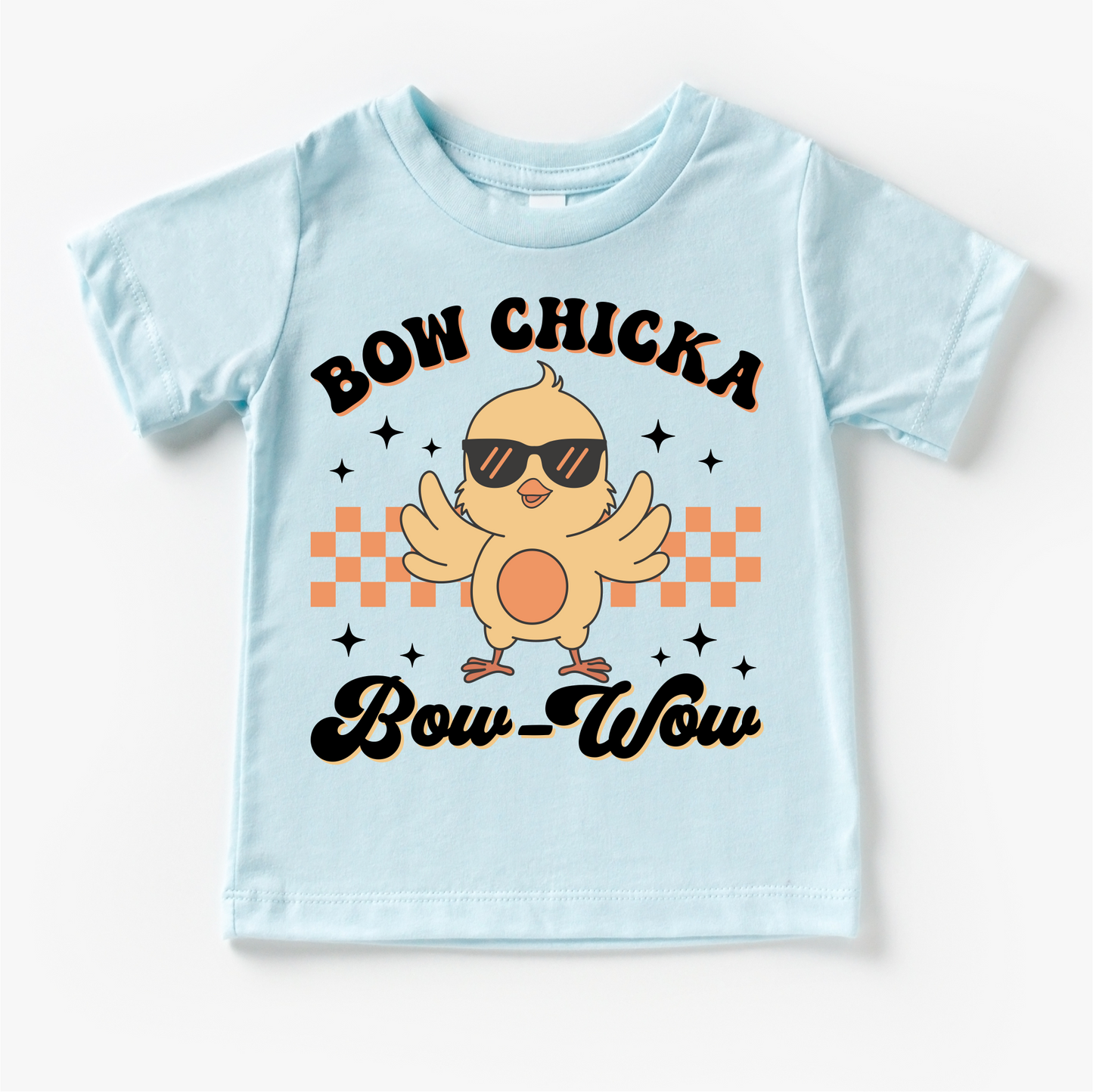Bow Chicka Bow Wow Easter Shirt - Easter Chick Tee