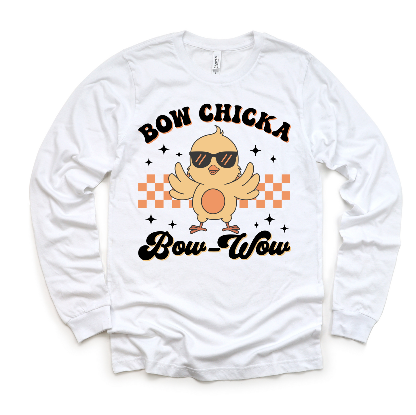 Bow Chicka Bow Wow Easter Shirt - Easter Chick Tee