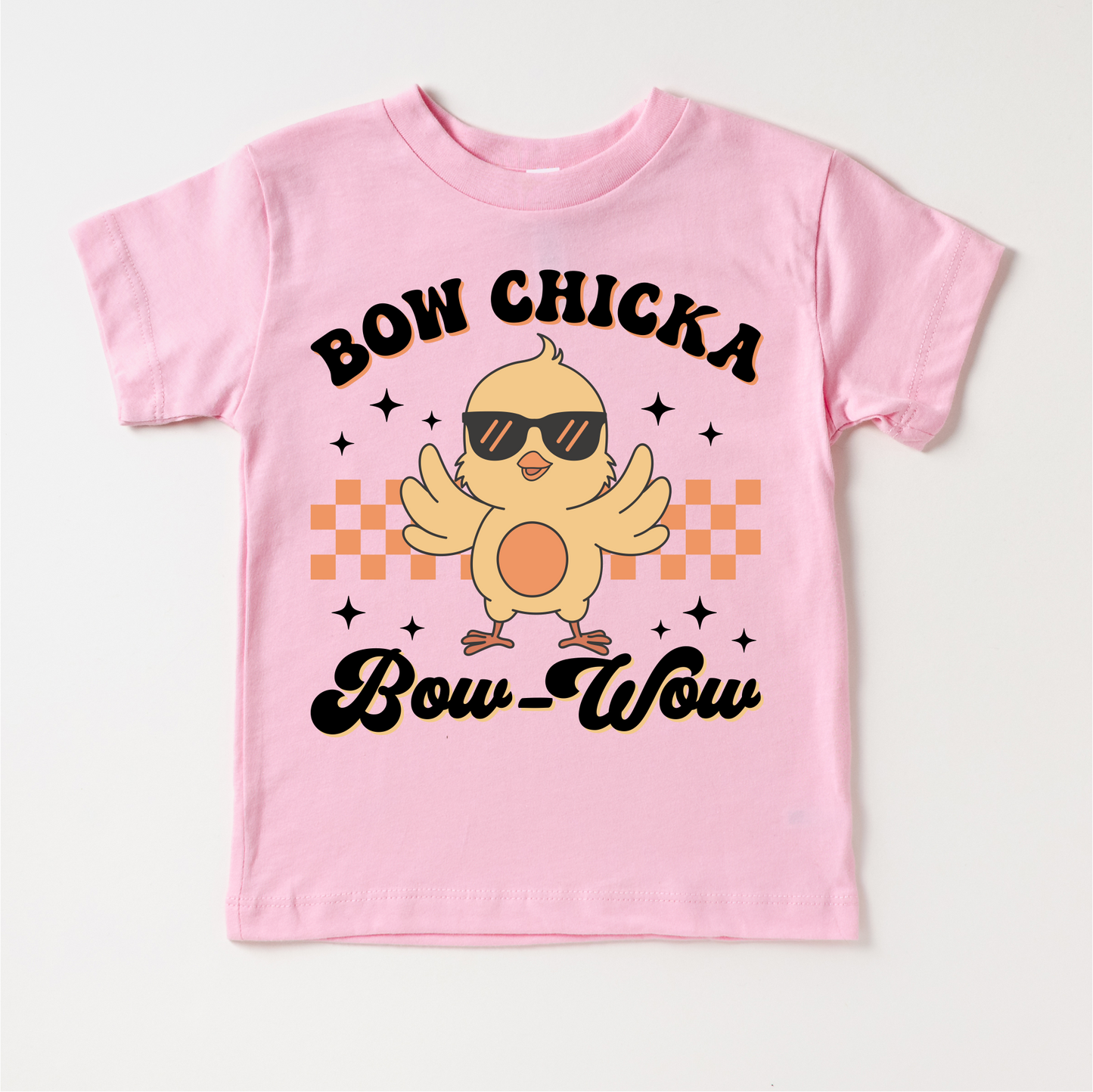 Bow Chicka Bow Wow Easter Shirt - Easter Chick Tee