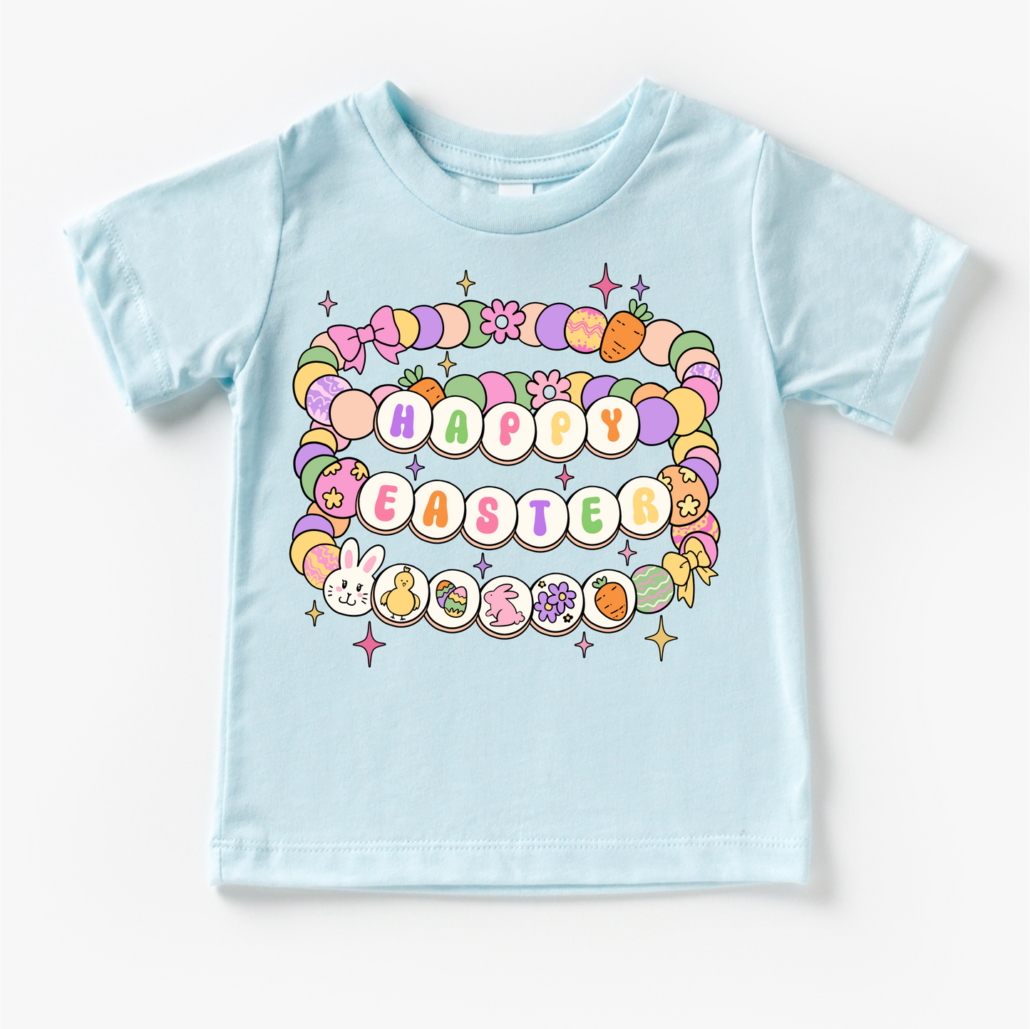 Easter Friendship Bracelet Shirt - Girls Easter Tee