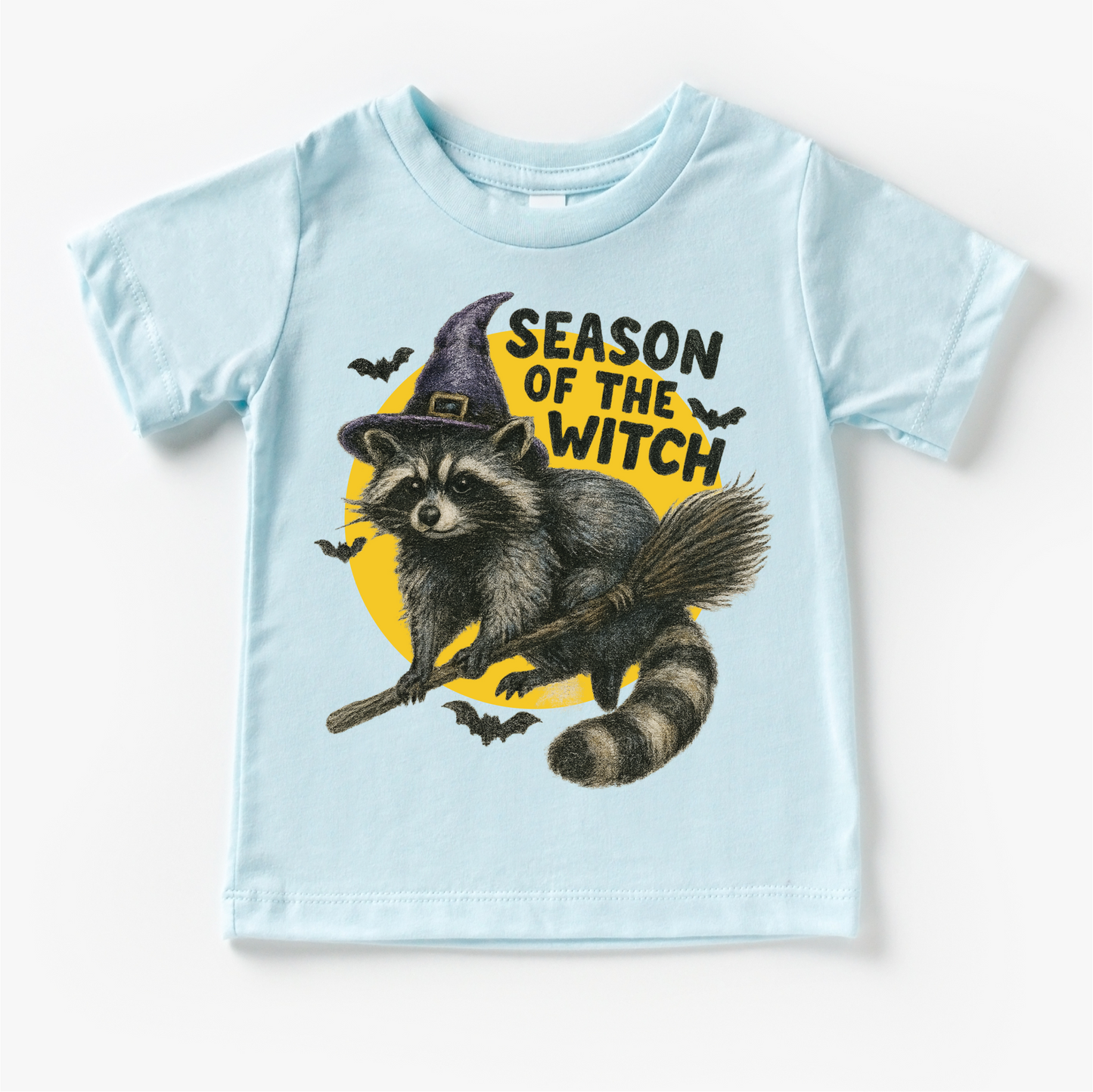 Season Of The Witch Racoon Halloween Shirt - Halloween Tee - MU93