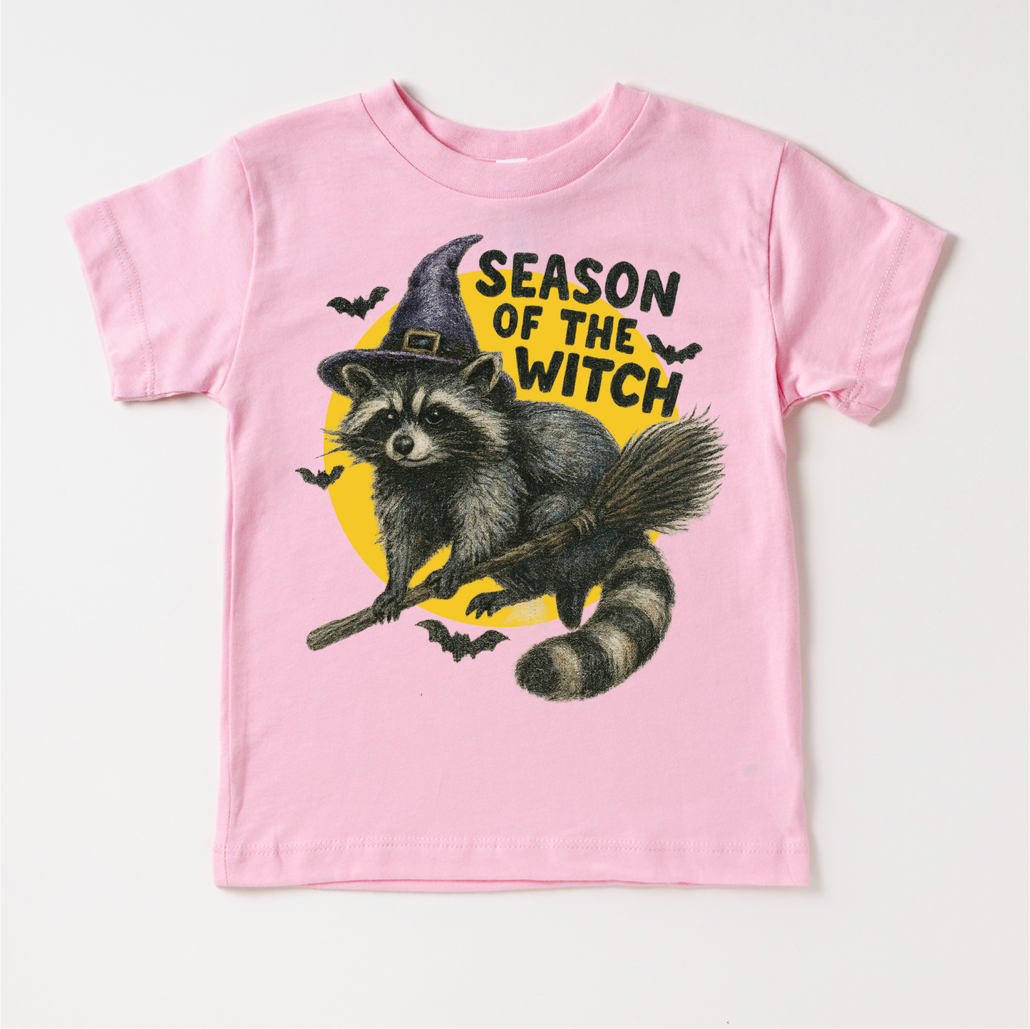 Season Of The Witch Racoon Halloween Shirt - Halloween Tee - MU93