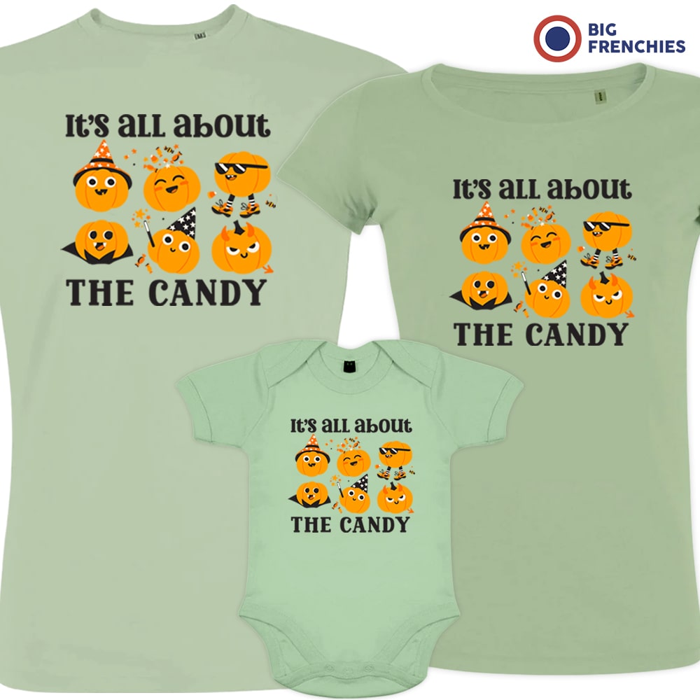 Halloween Matching Organic Cotton Family Set Soft Premium T-Shirts & Onesie