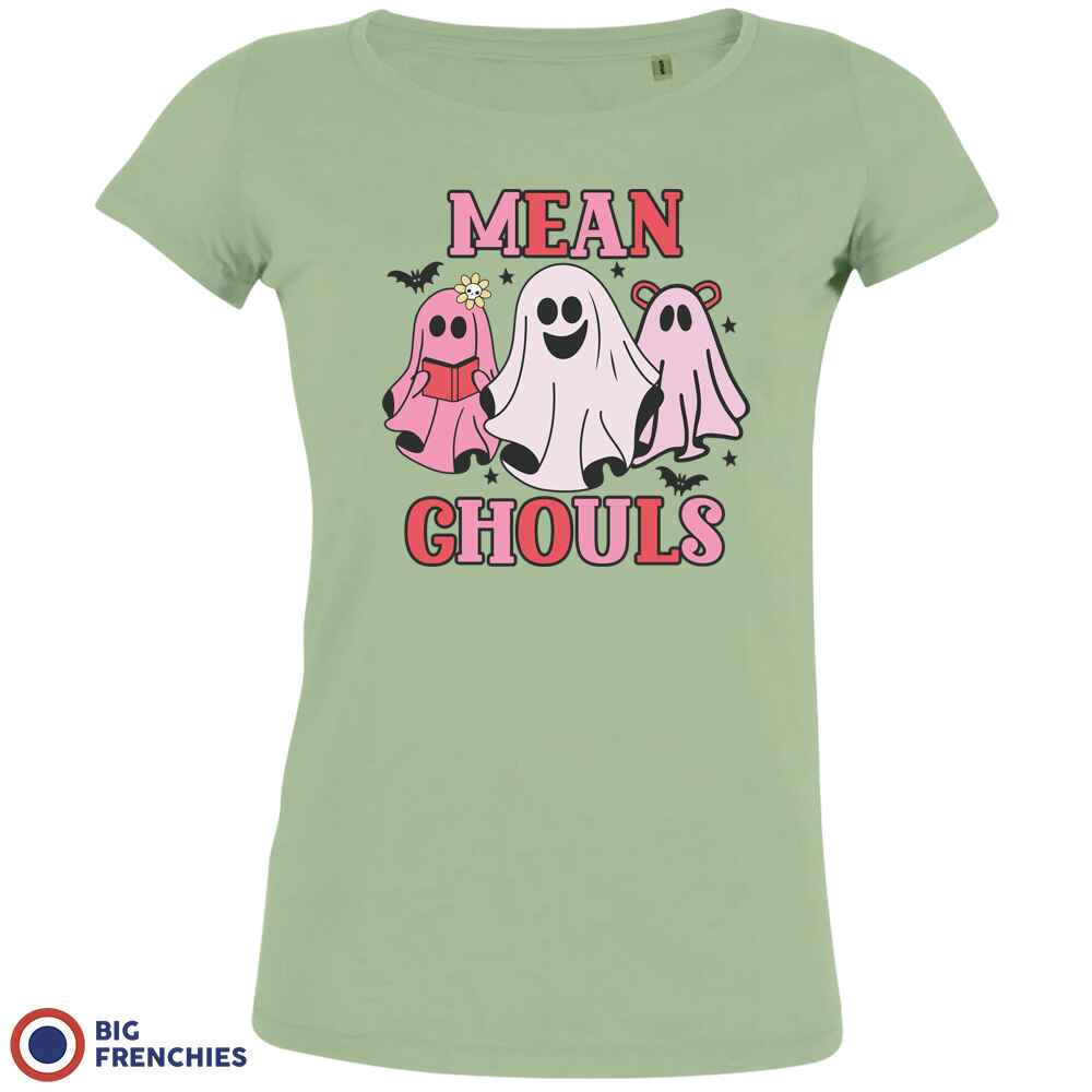 Halloween Organic Cotton Tee Women's Mean Ghouls