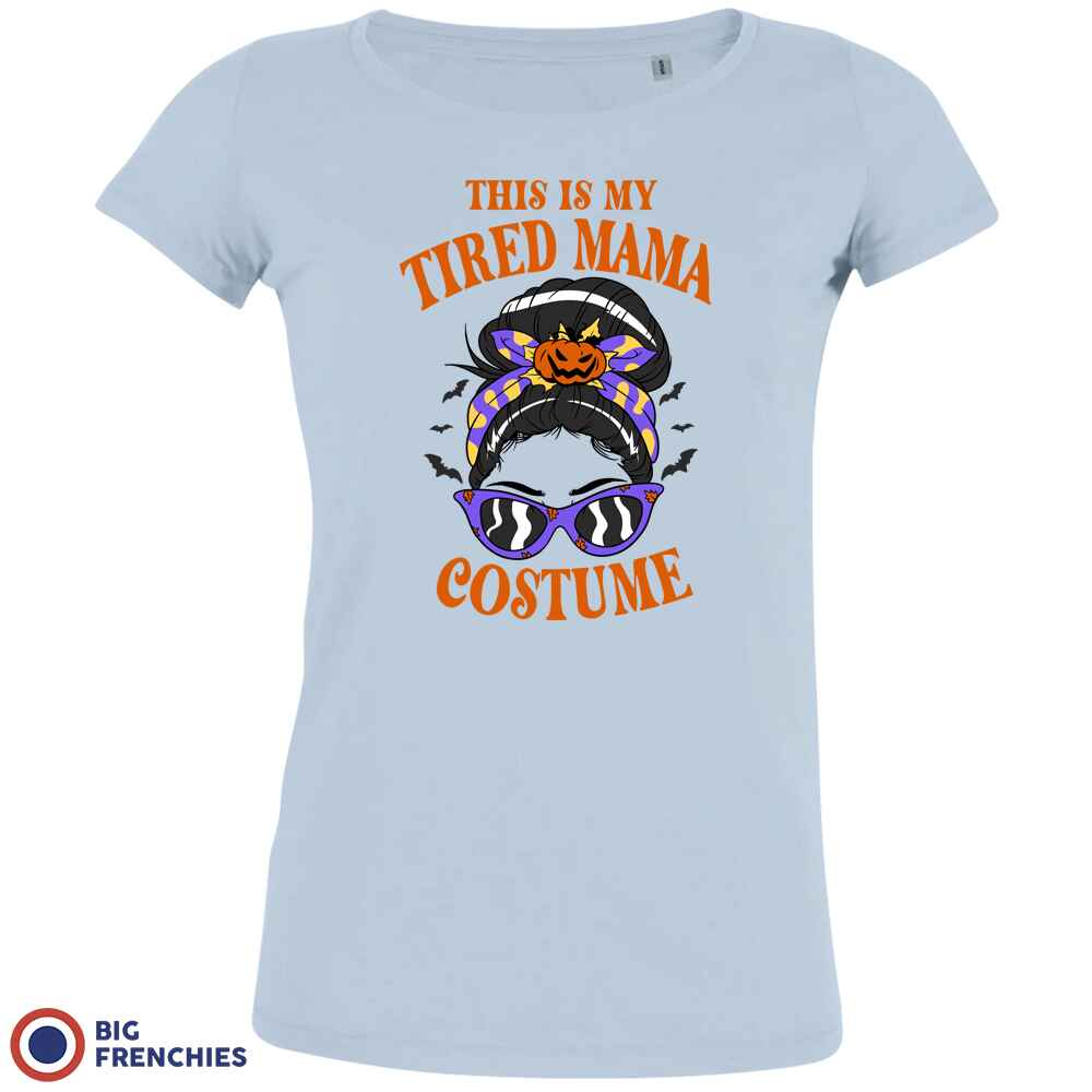 Tired Mama Organic Cotton Tee Halloween Women's Costume
