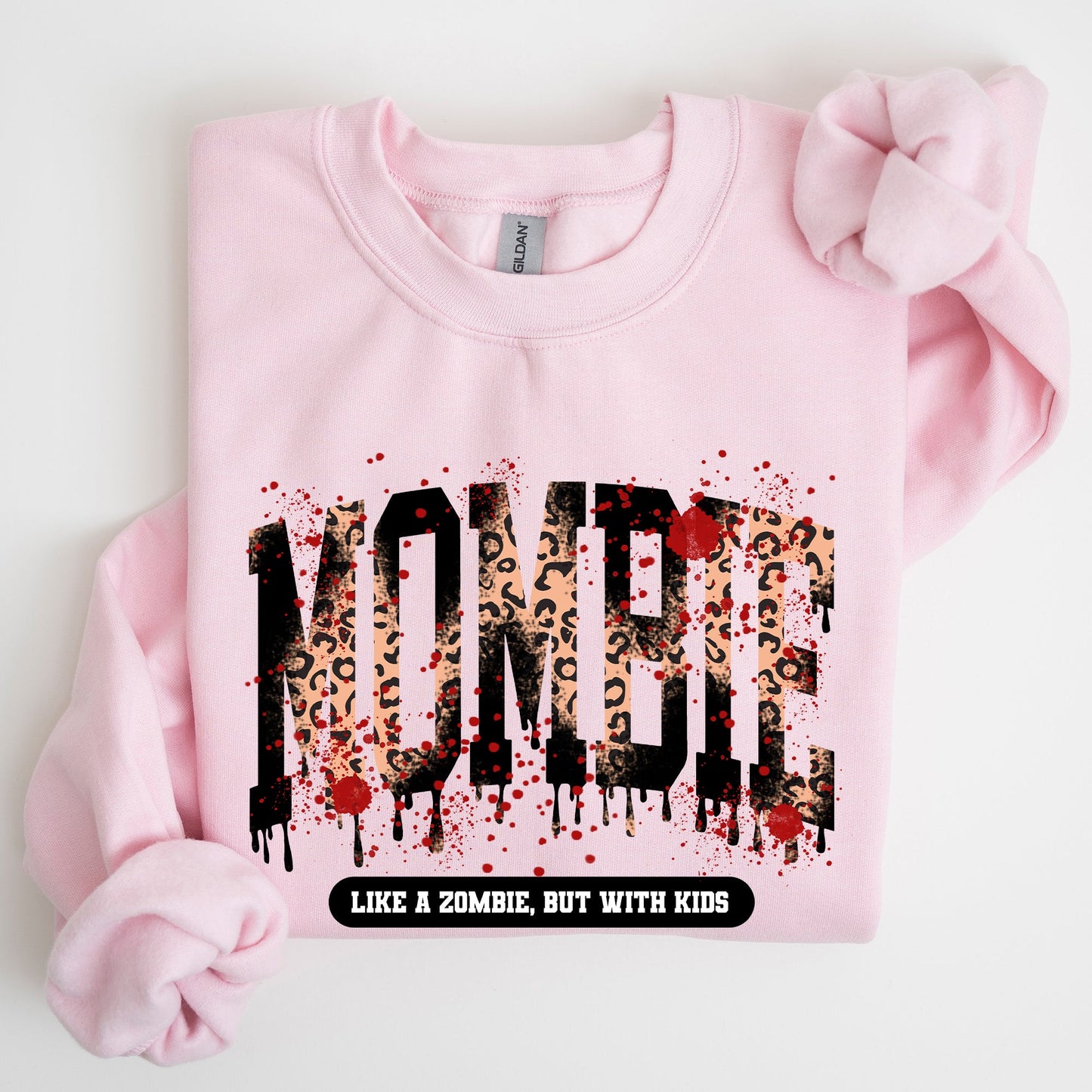 Mombie, Like A Zombie, But With Kids, Halloween, Funny, Mom Life, Witch, Spooky Sweatshirt