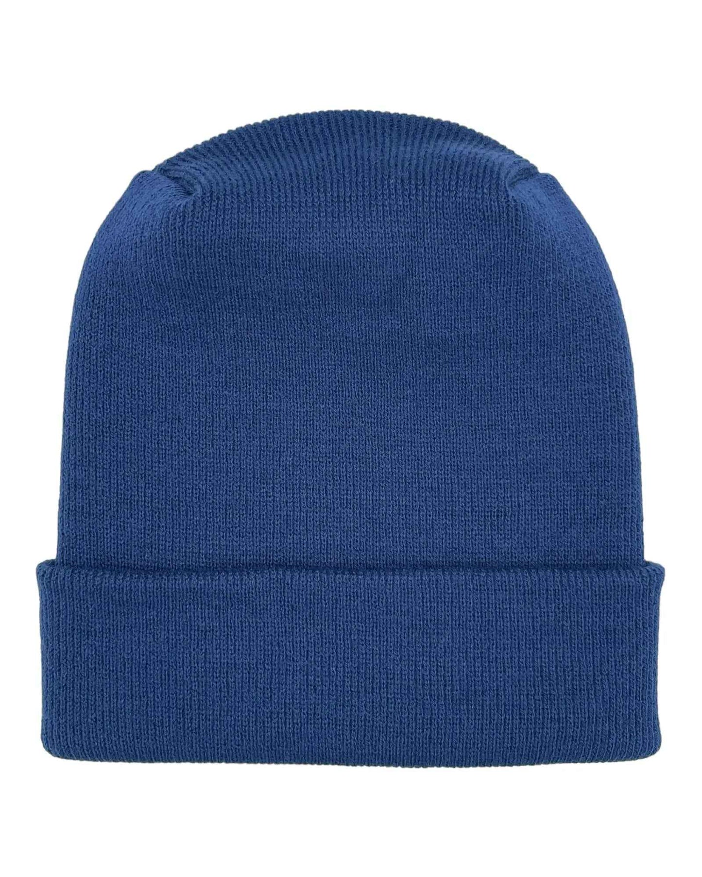 NEW HAAKWEAR H-Stitch Cuffed Beanie - Designed and Made in USA (Patented Design) - Sapphire Blue