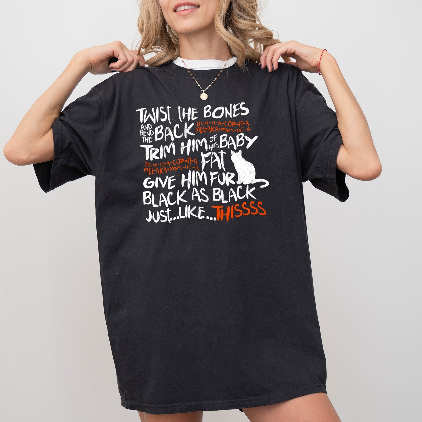 Twist The Bones Graphic Vintage Comfort Colors T-Shirt