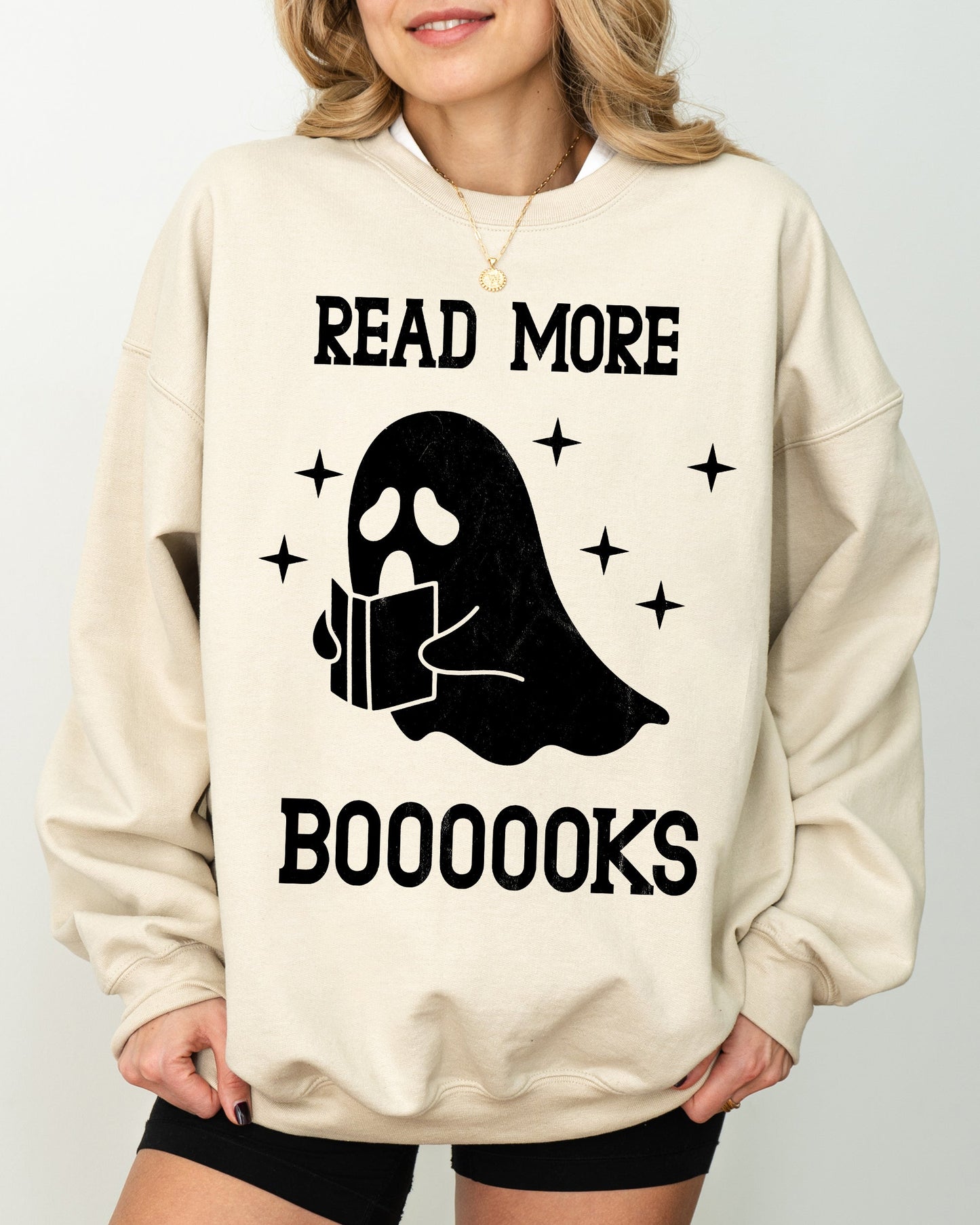 Read More Books Spooky Halloween Costume Sweatshirt