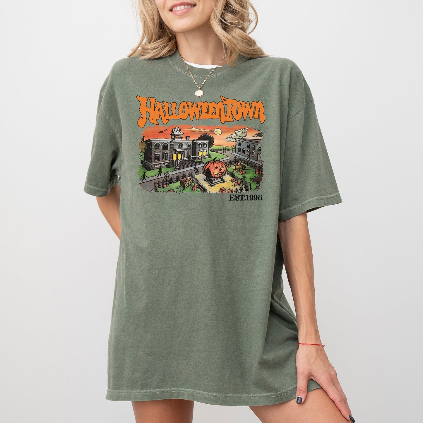Halloweentown Aesthetic Costume Tshirt Comfort Colors T-Shirt