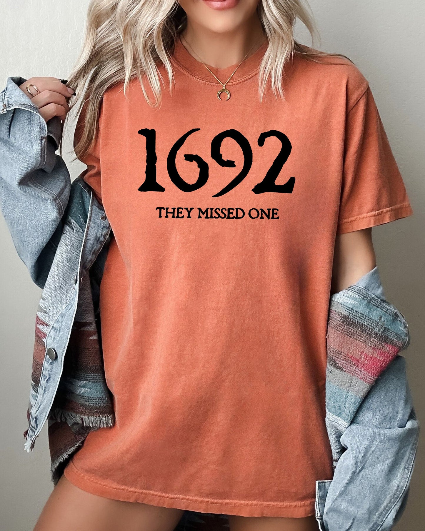 Skeleton Graphic Comfort Colors T-Shirt 1692 They Missed One