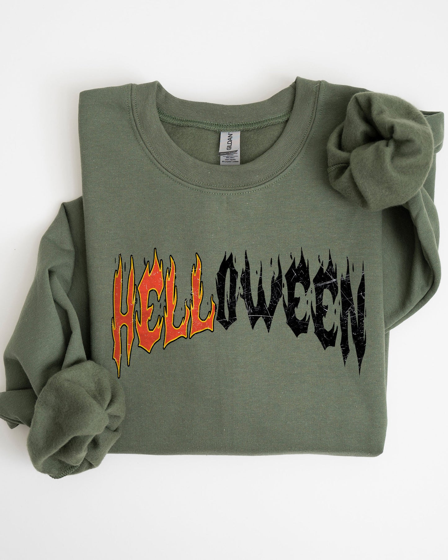 Helloween Skeleton Ghost Western Witch Skull Aesthetic Costume Sweatshirt