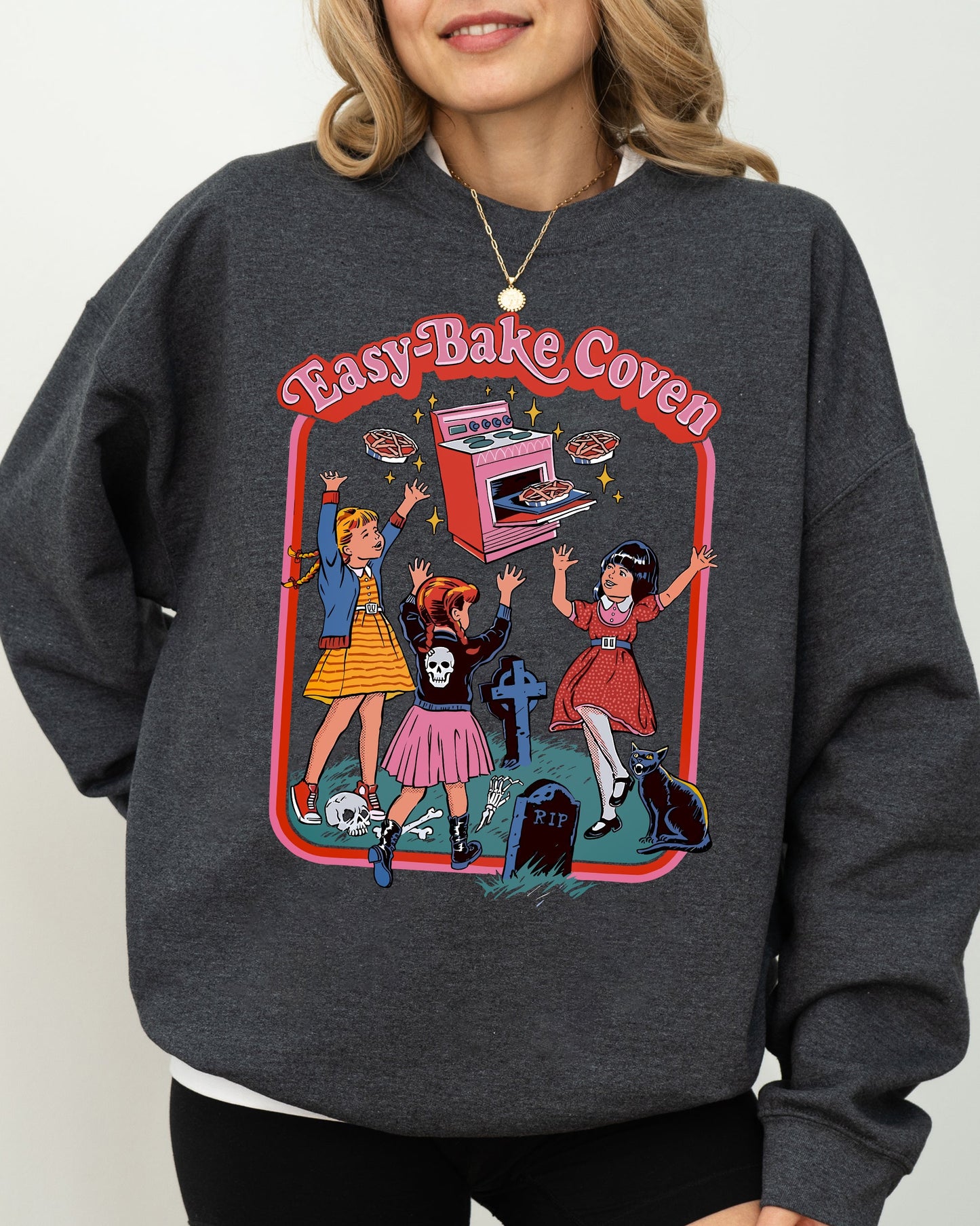 Easy-Bake Coven Spooky Halloween Costume Sweatshirt