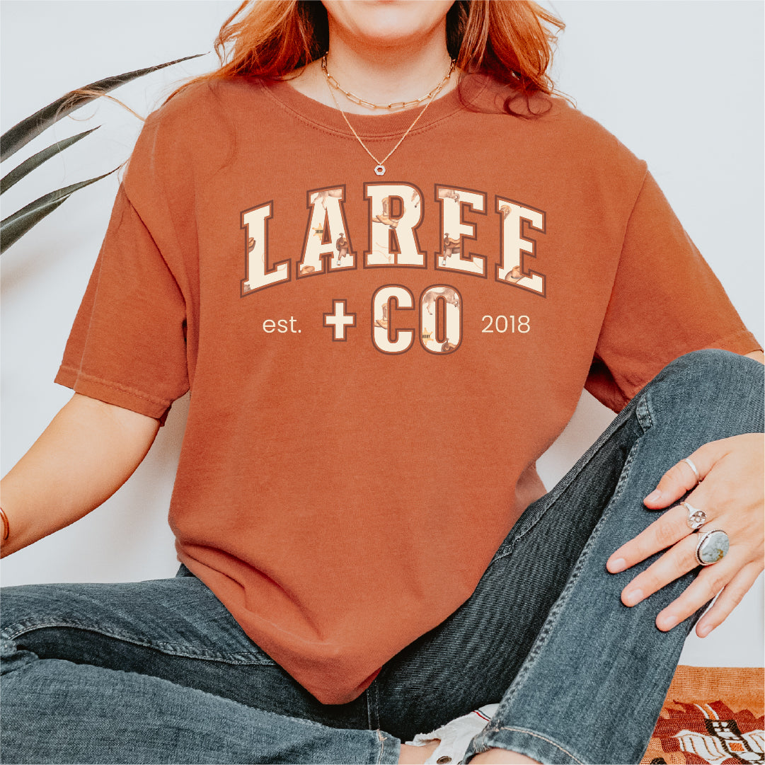 Paislee LC Pattern Tee Ultra-Soft Cotton T-Shirt Laree + Co