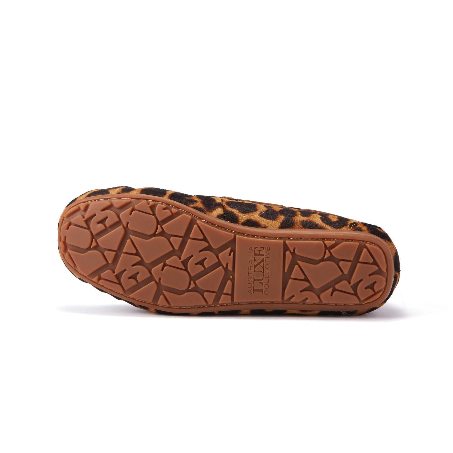 Moccasin Loungewear Loafer Grade A Sheepskin Prost Leopard