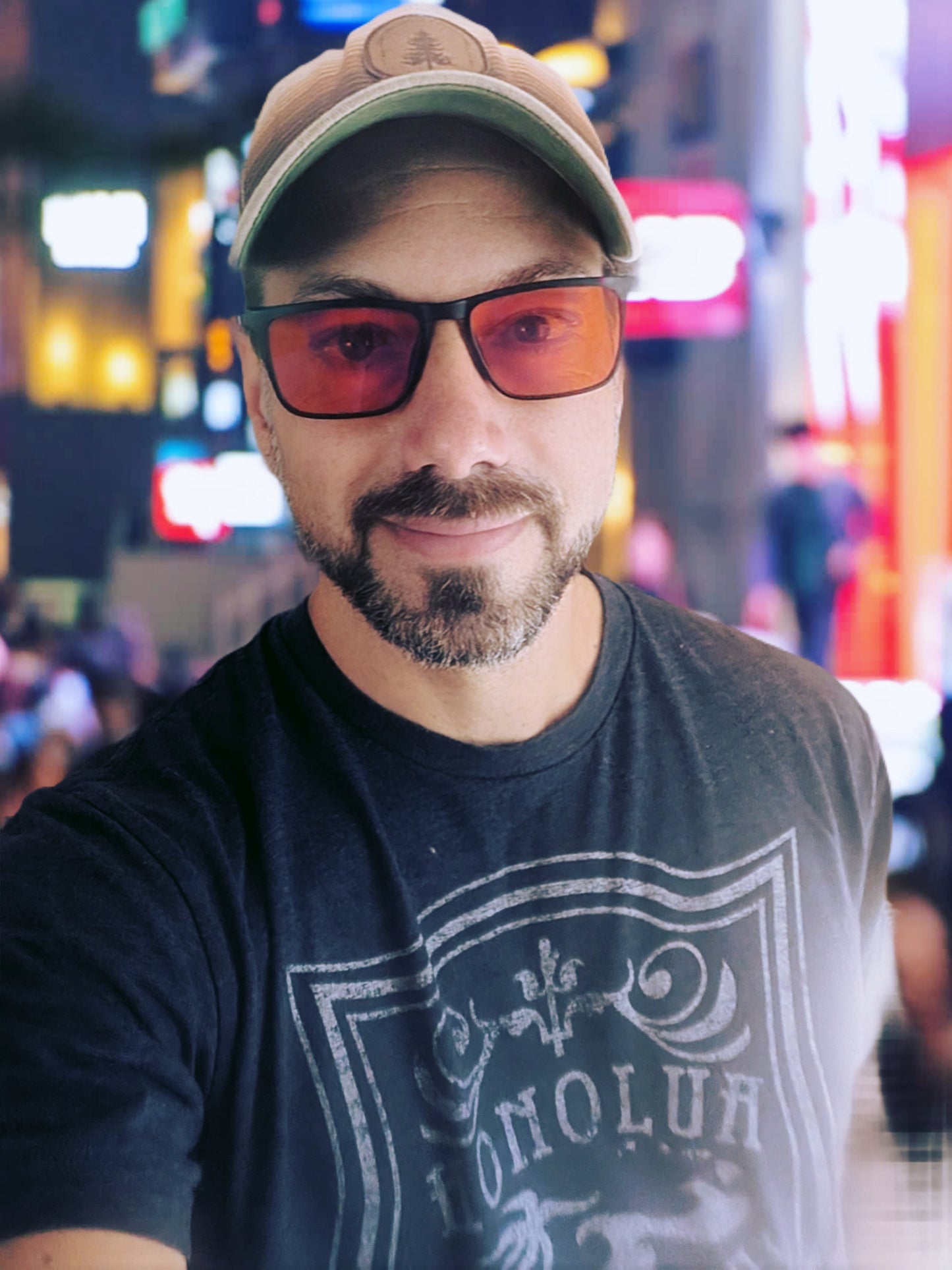 Blue Light Blocking Nighttime Glasses Men in Black