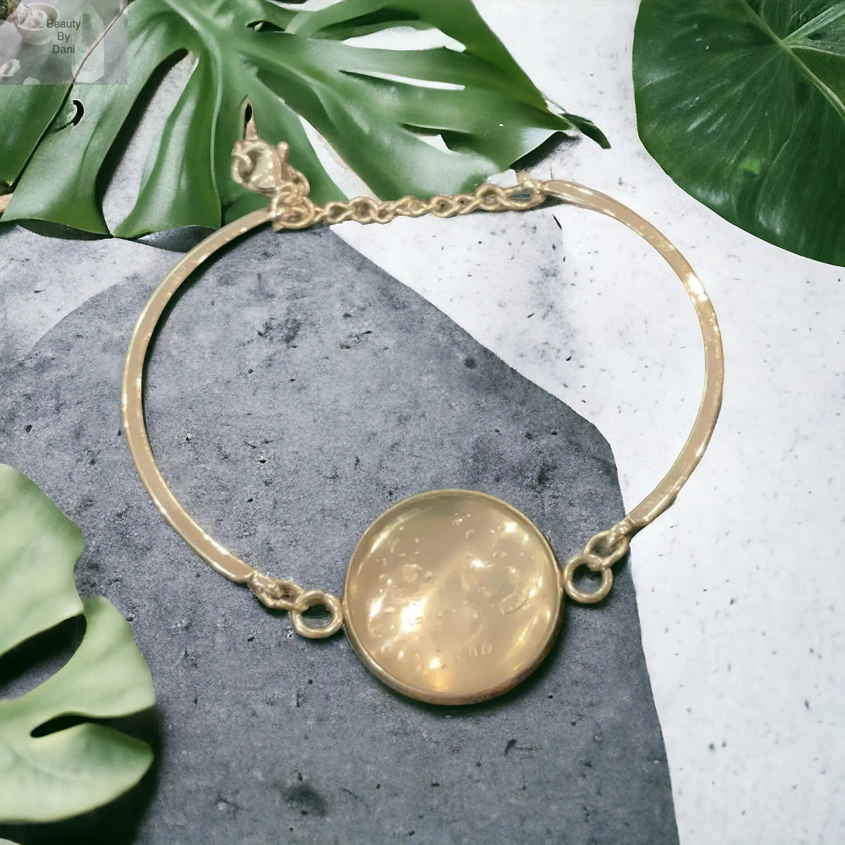 Adjustable Clear Quartz Bracelet Clear Quartz Bracelet
