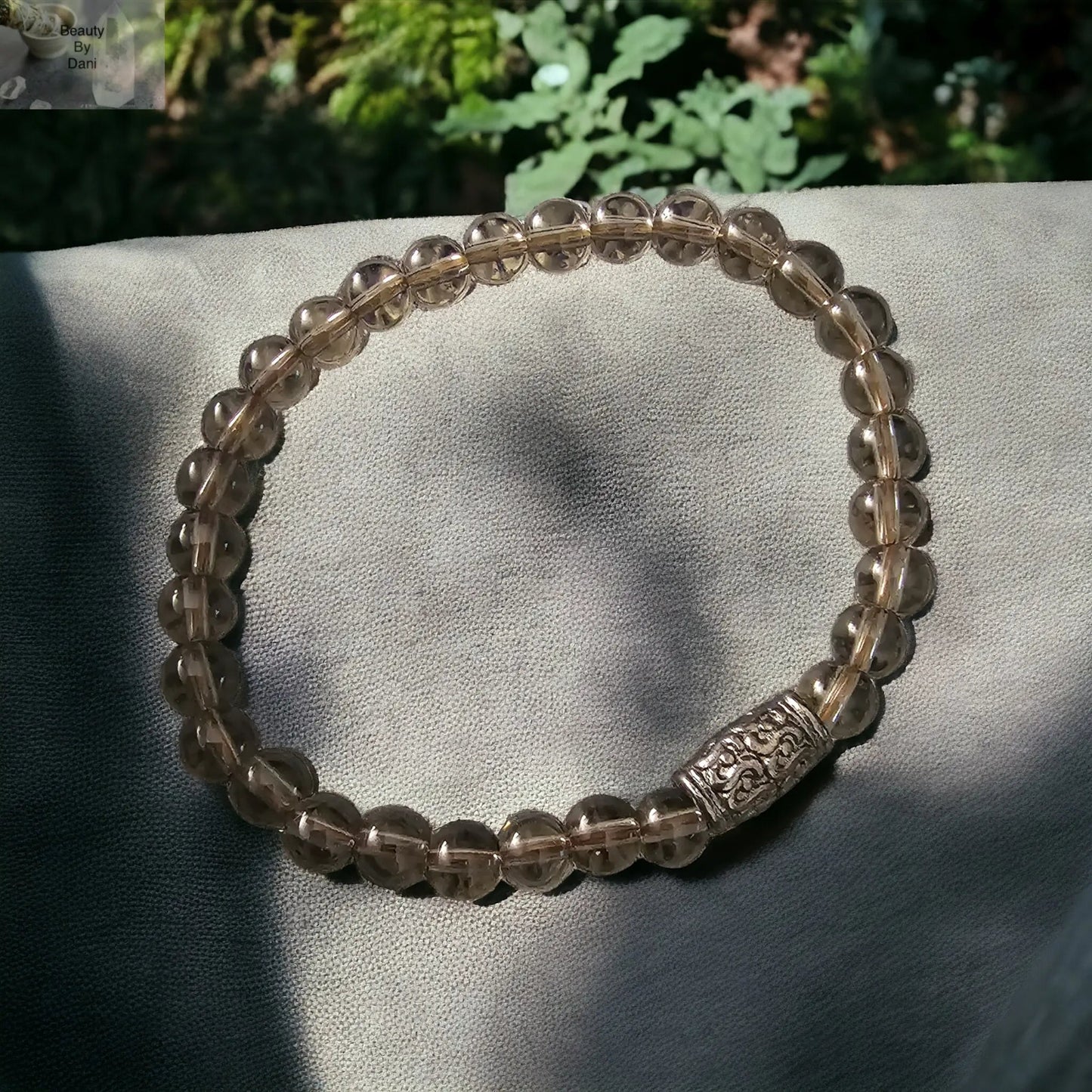 Smokey Quartz Adjustable Healing Bracelet