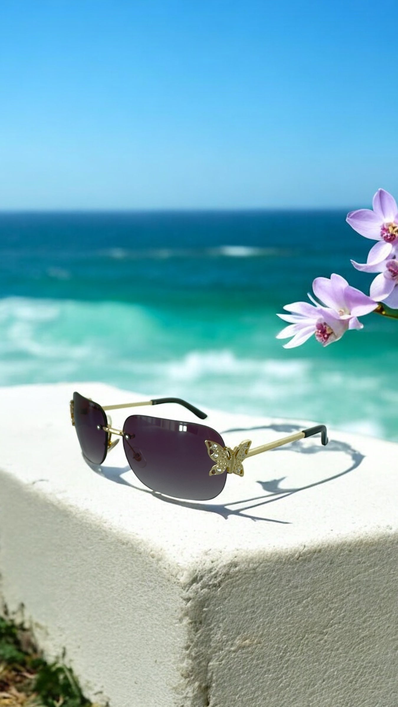 Mariposa Gradient Brown Lens Sunglasses