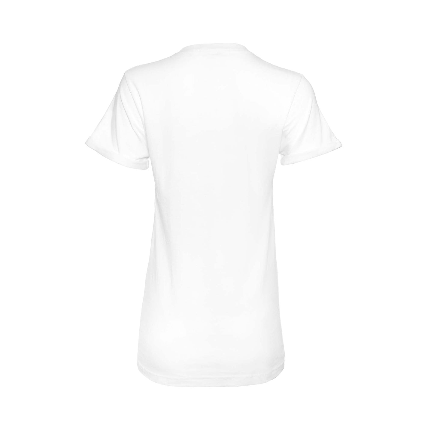 White Long Tee 100% Cotton Powerful ADIBA