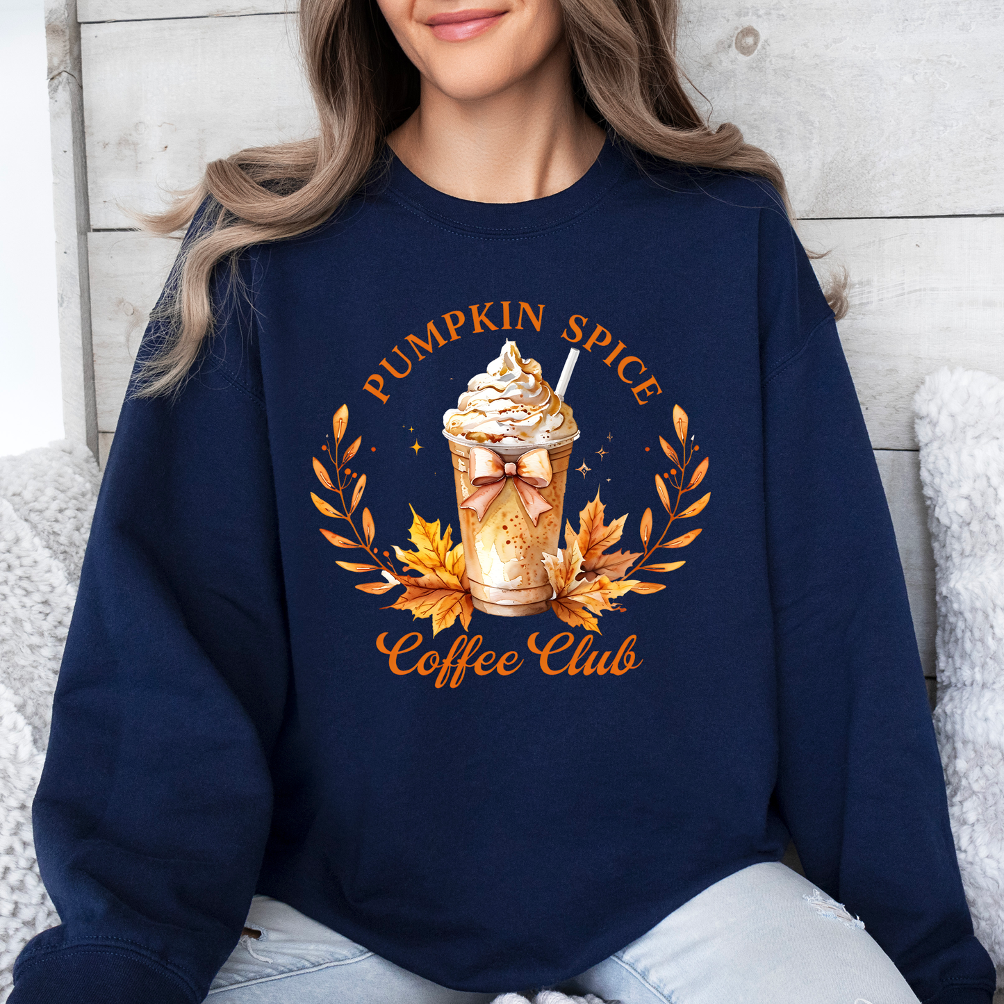 Pumpkin Spice Coffee Club, Autumn, Halloween, Fall Sweatshirt