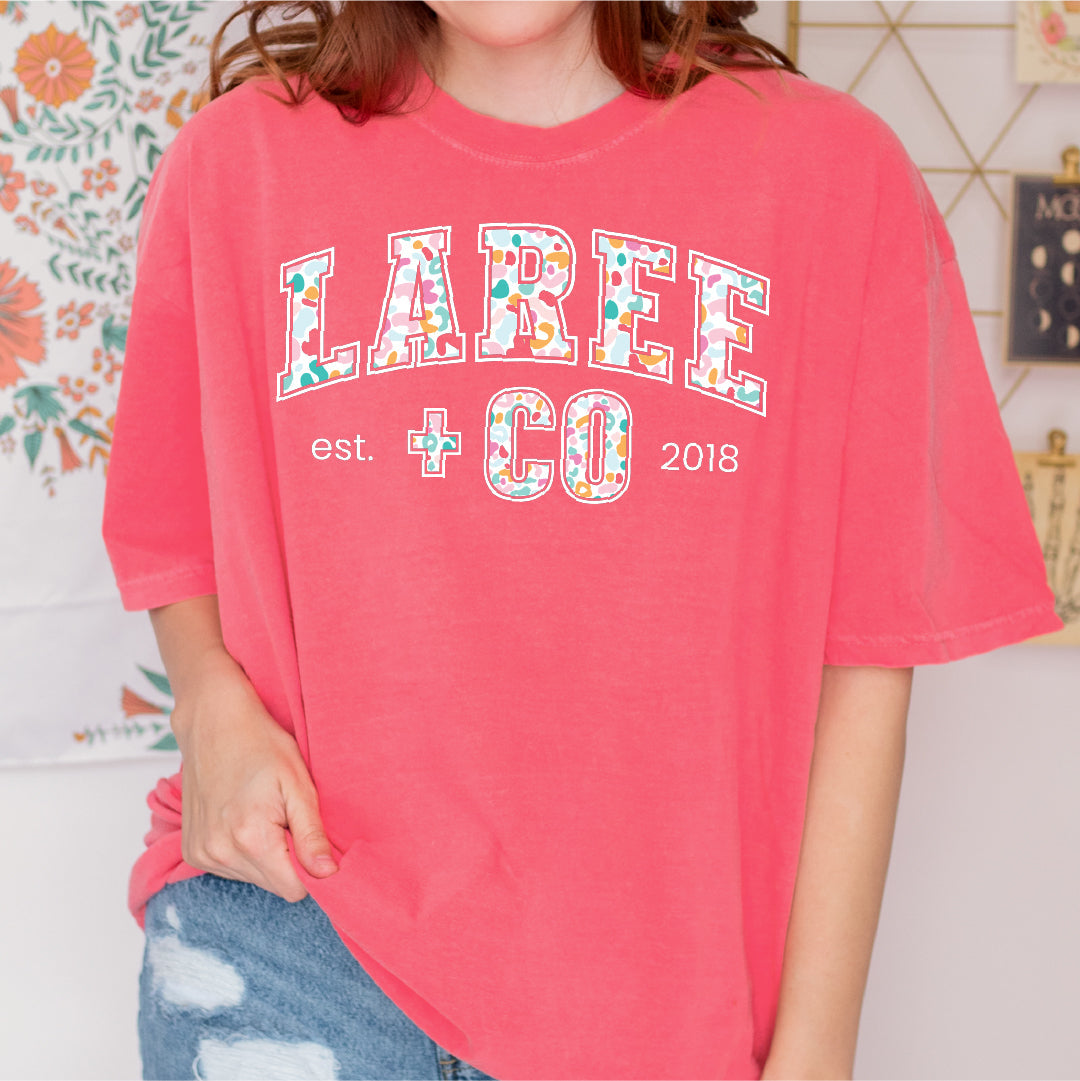 LC Pattern Warrior Print Tee Laree + Co