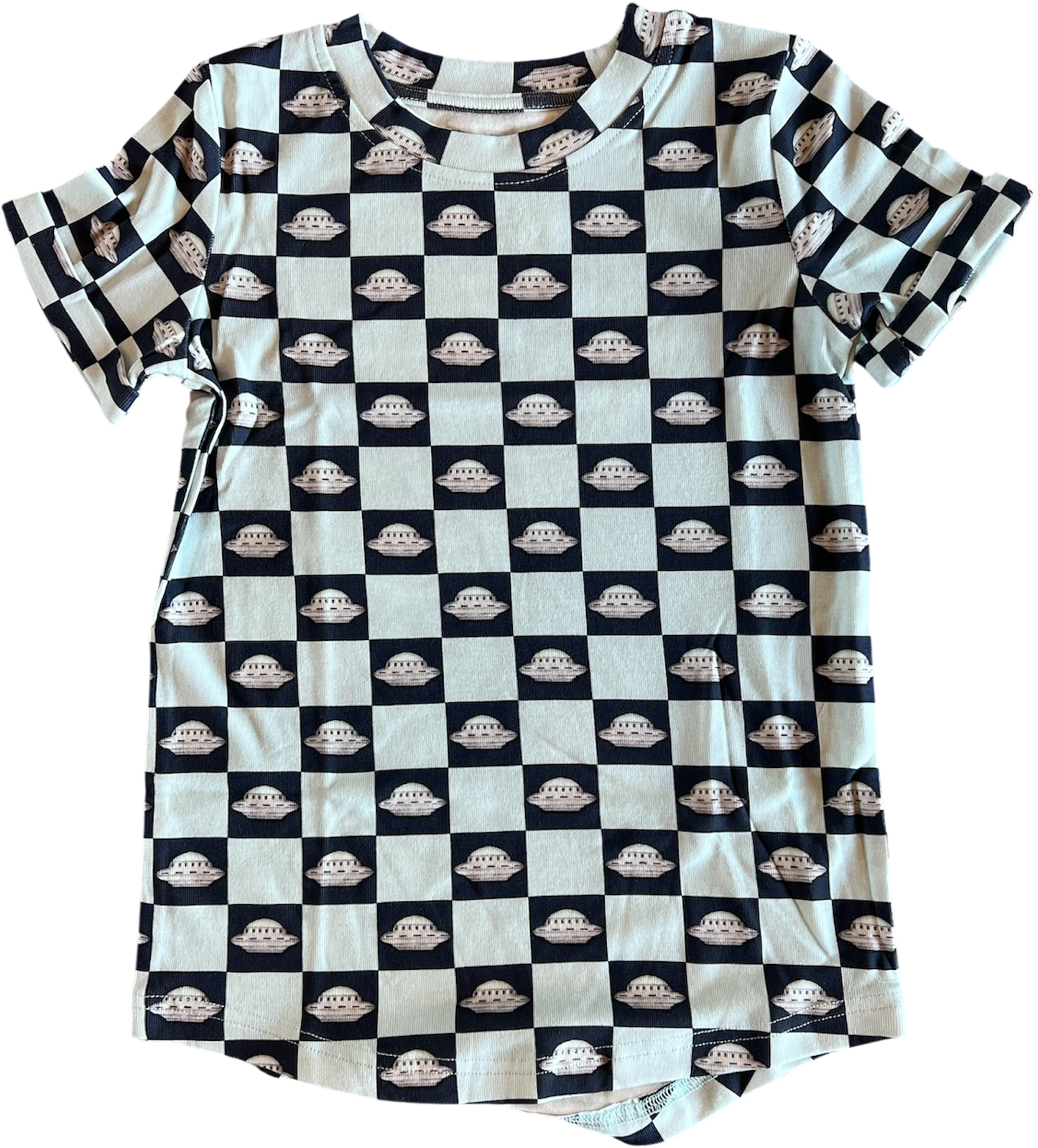 Bamboo Short Sleeve Tee Crew Neck Rowen