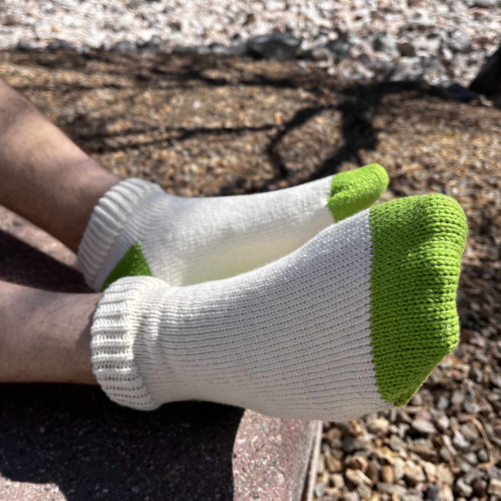 Men's 100% Cotton Regular Ankle Socks Black Color Solid