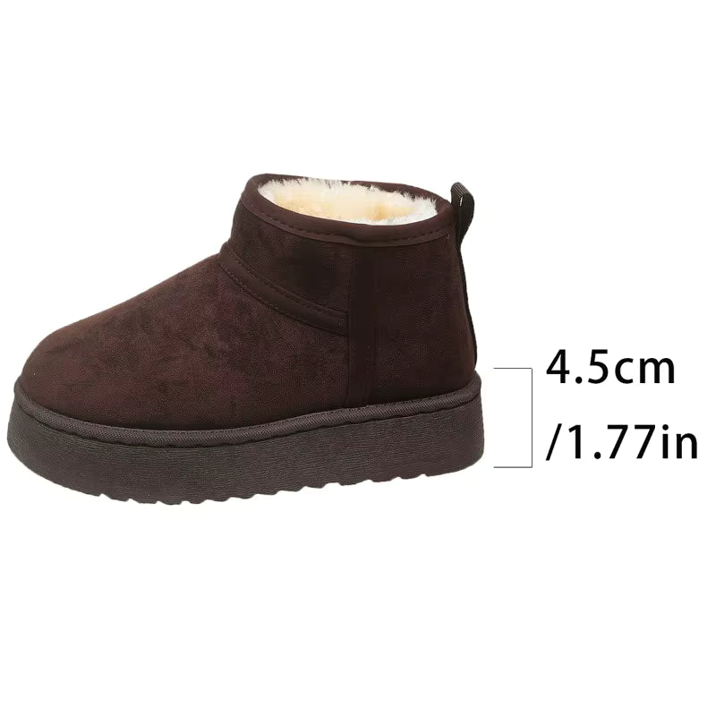 Thick Sole Women’s Snow Boots Outdoor Winter Footwear