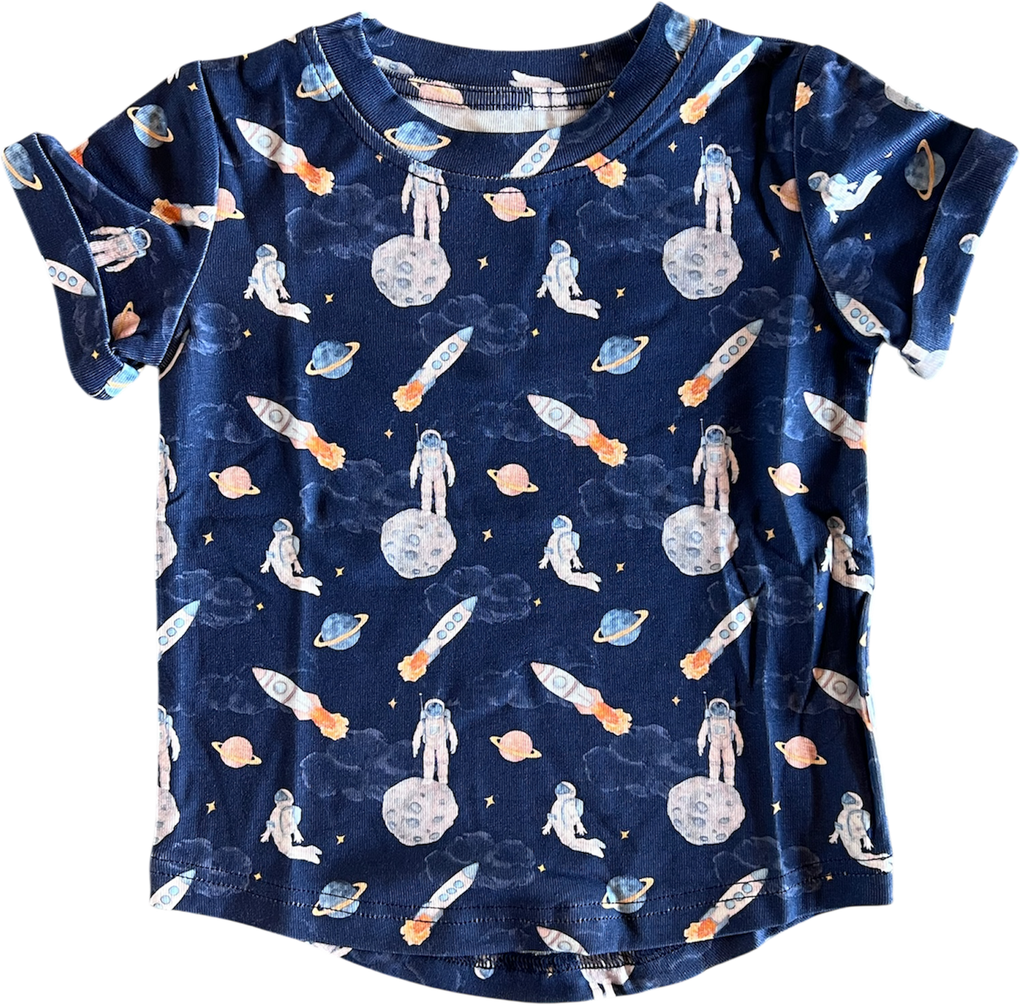 Bamboo Short Sleeve Tee Pocket Detail Samuel