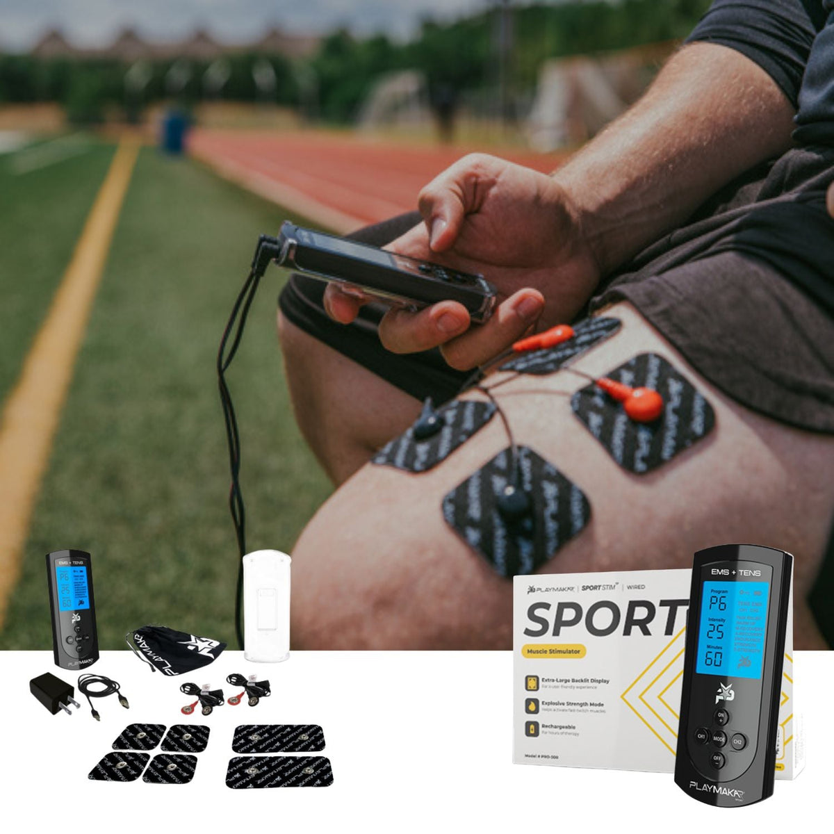 Muscle Stimulator Explosive Strength Mode Sport PlayMakar