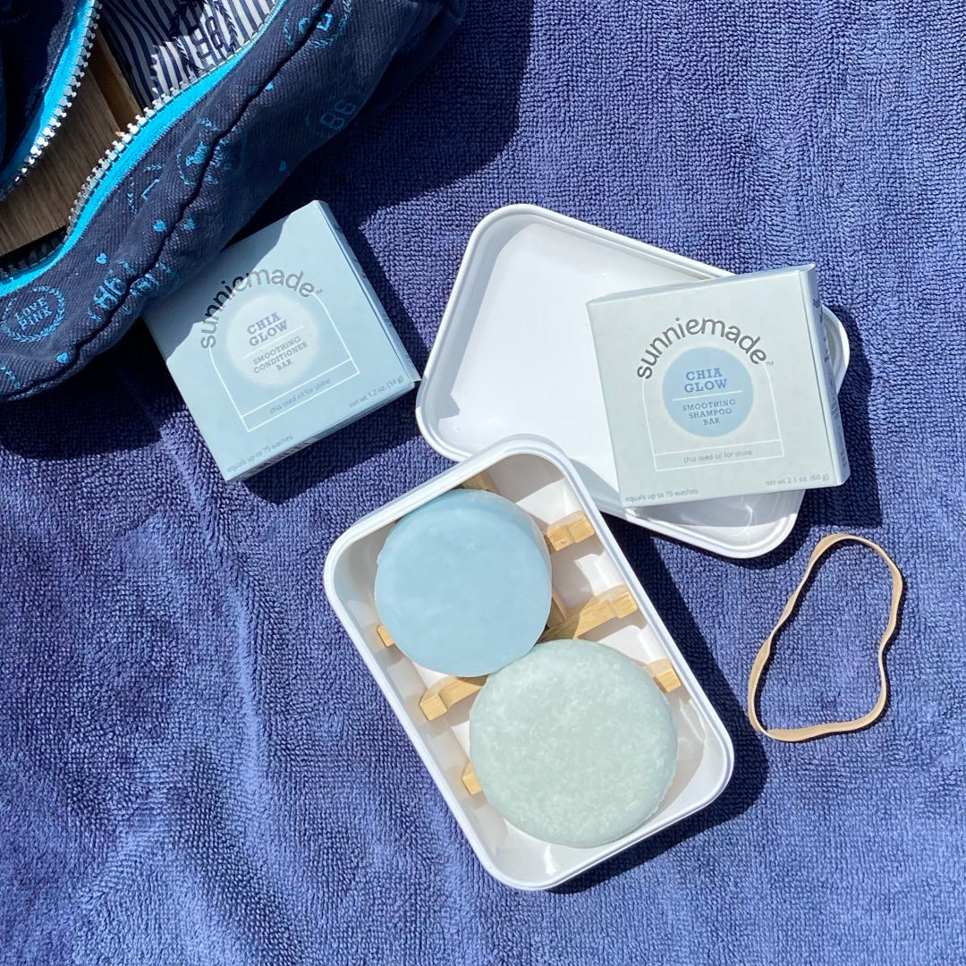 Chia Glow Smoothing Shampoo Bar with Chia Seed Oil