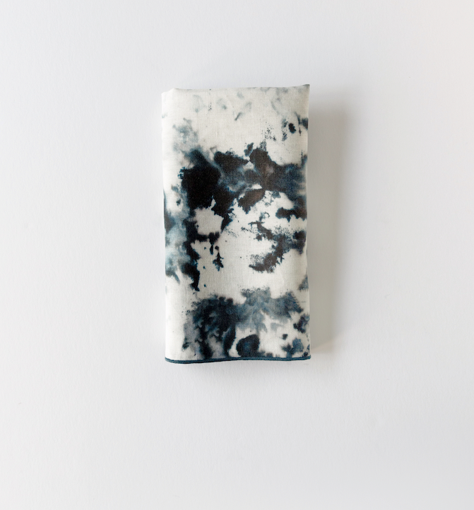 Grey Marble Linen Napkin 18x18 Inch