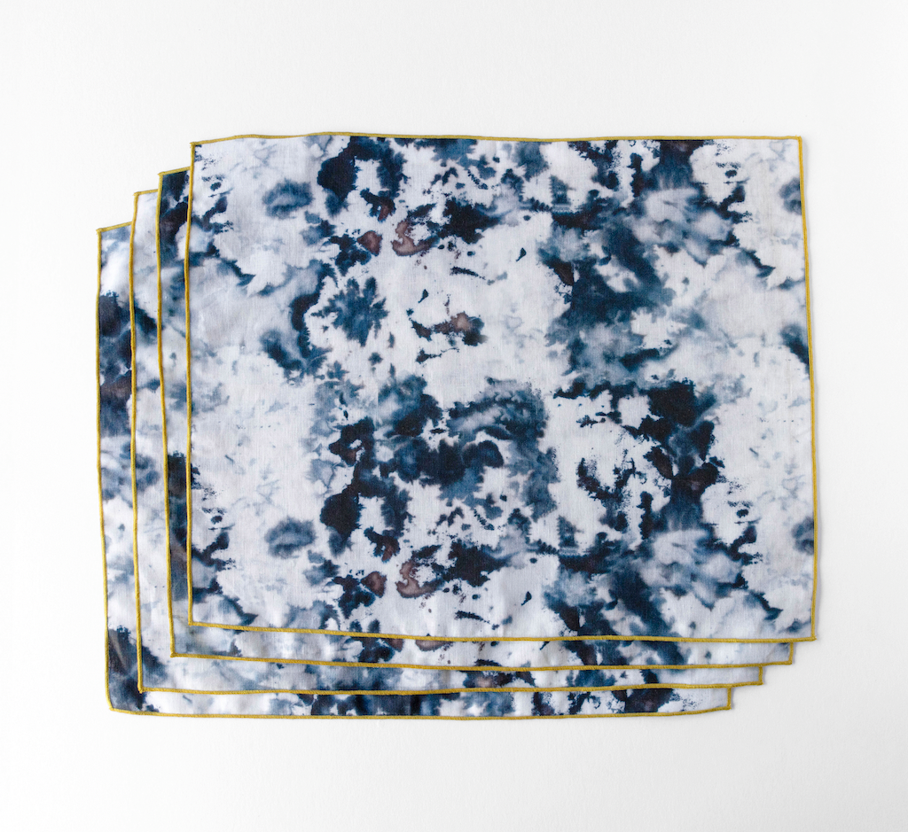 Grey Marble Design Placemat 15x18 Inches