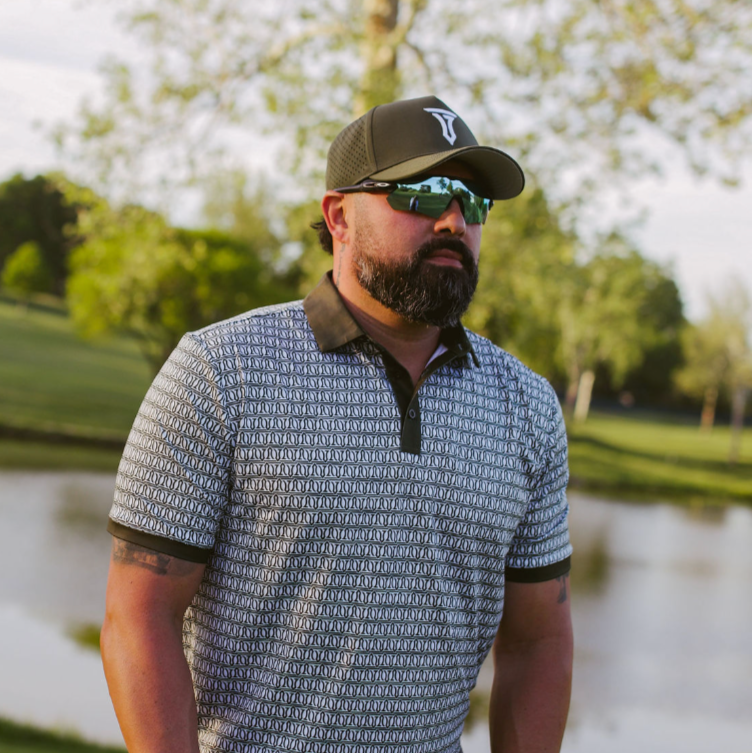 Iconic T Green 5 Panel Snapback Hat