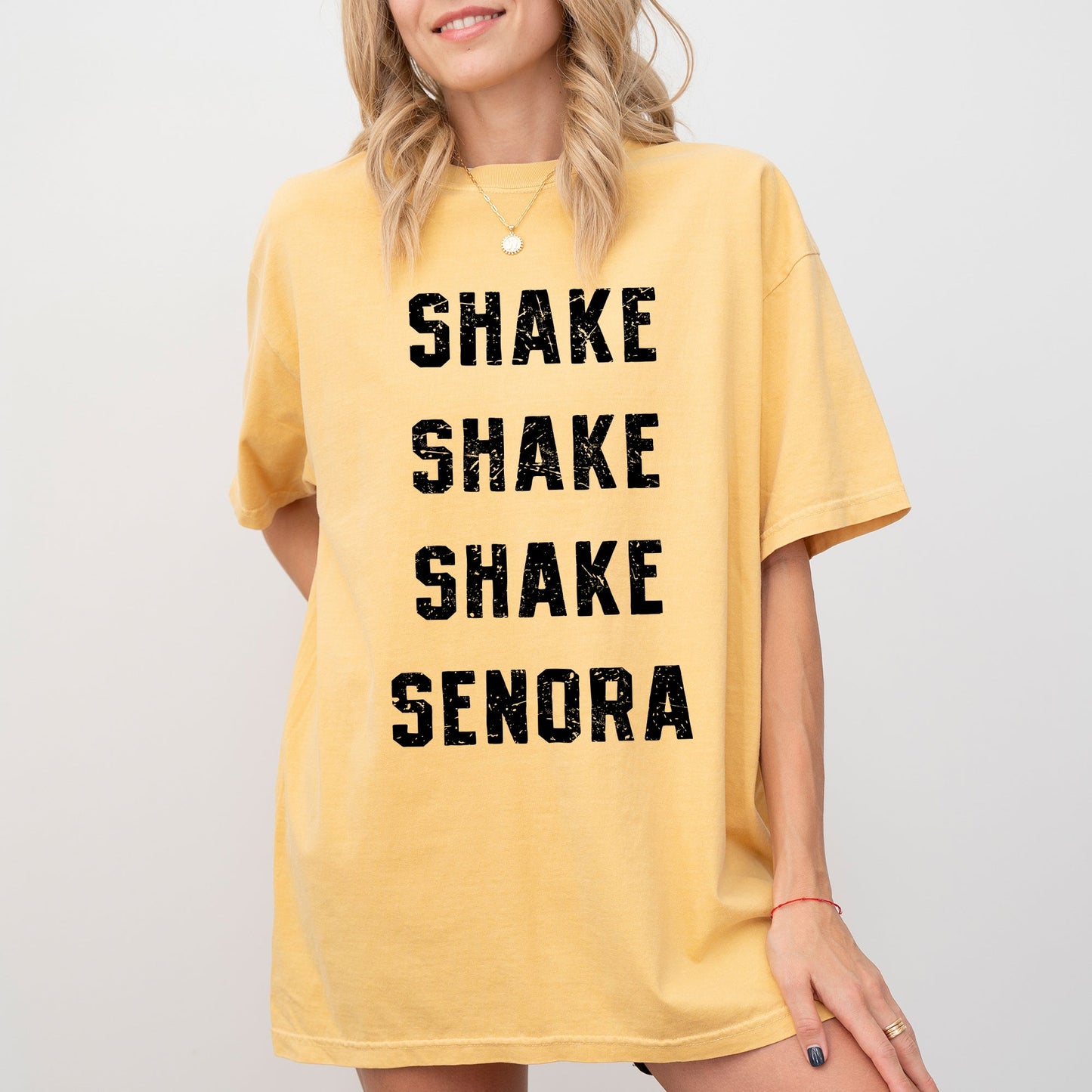 Shake Senora, Song, Jump In The Line, Belafonte, Halloween, Movie, Work Your Body, Beetle, Spooky, Skeleton, Witch Shirt Comfort Colors T-Shirt