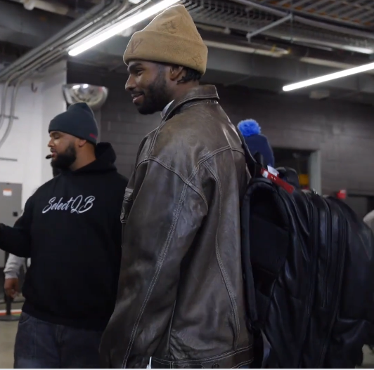 Black Leather XL Design Carry-on Bag TSA Approved