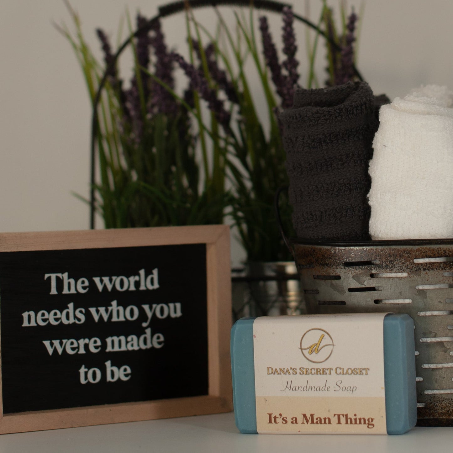 It's A Man Thing Sporty Cologne Scent Soap