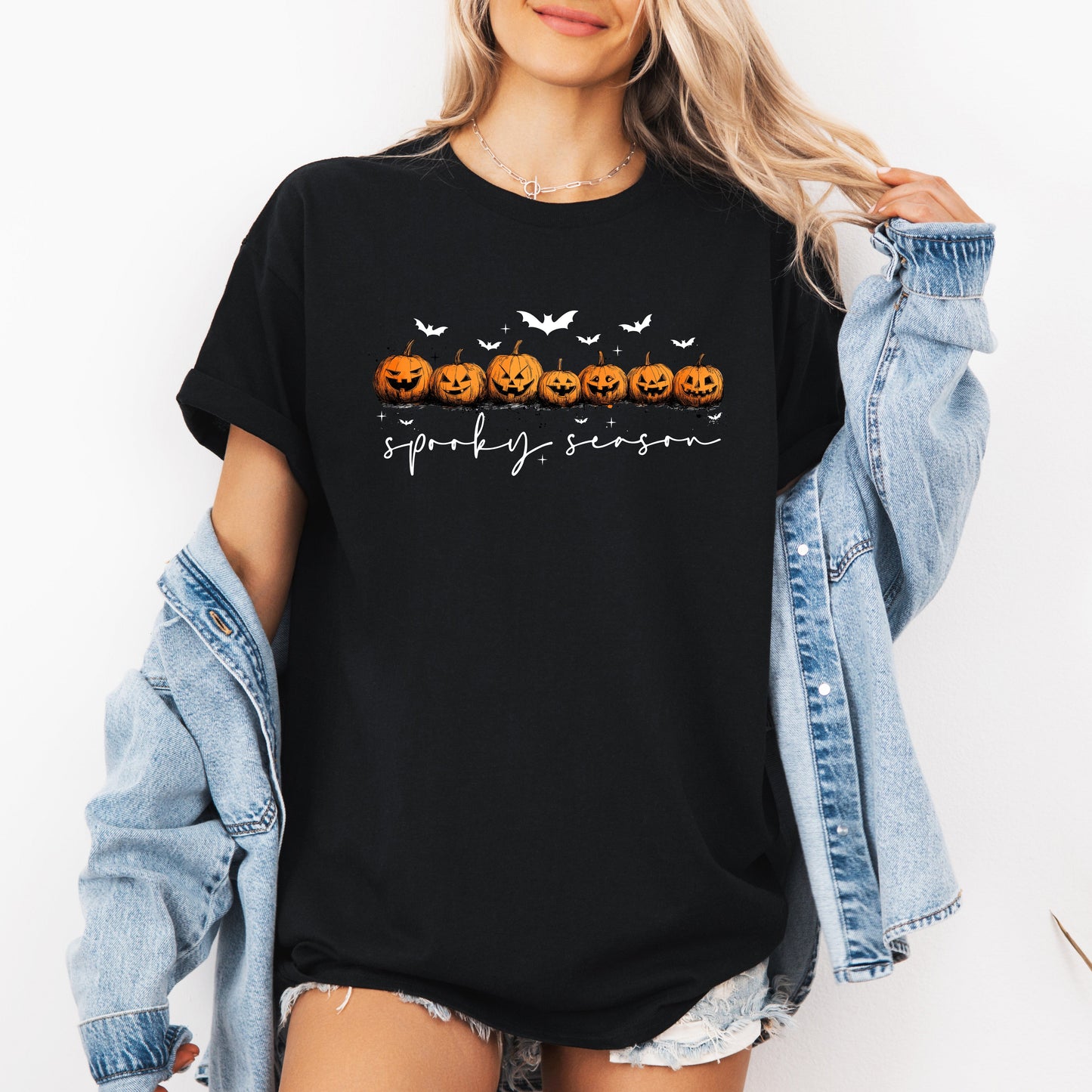 Spooky Season Pumpkins Halloween T-shirt Refinery Number One