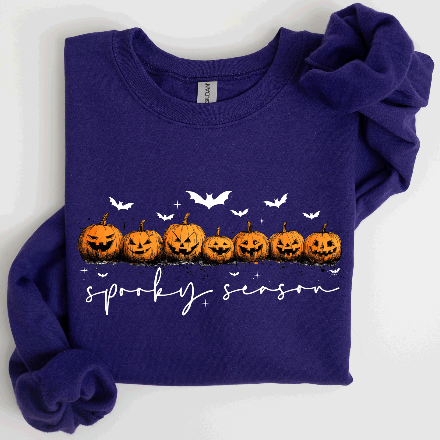 Spooky Season, Pumpkins, Halloween Sweatshirt