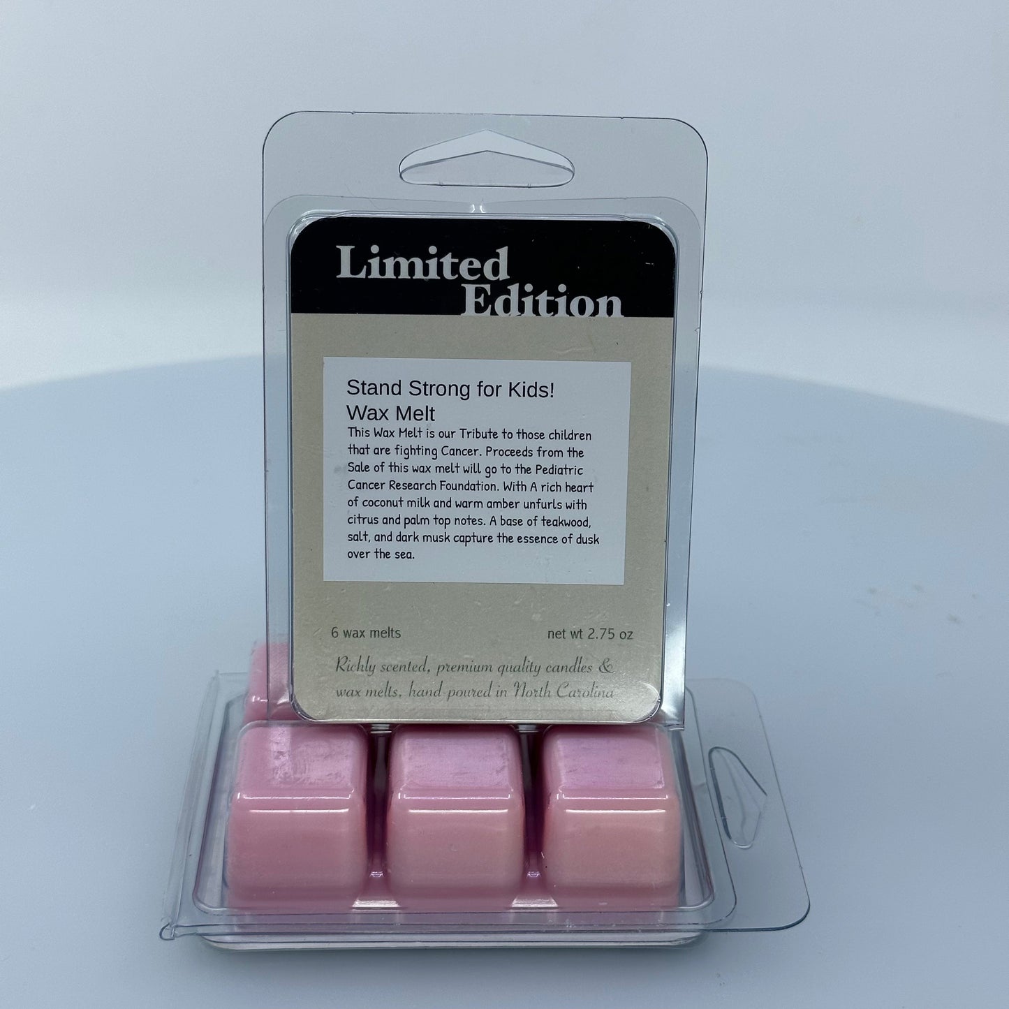 Wax Melts Coconut Milk Amber Scented Soy Wax Stay Strong for Kids!