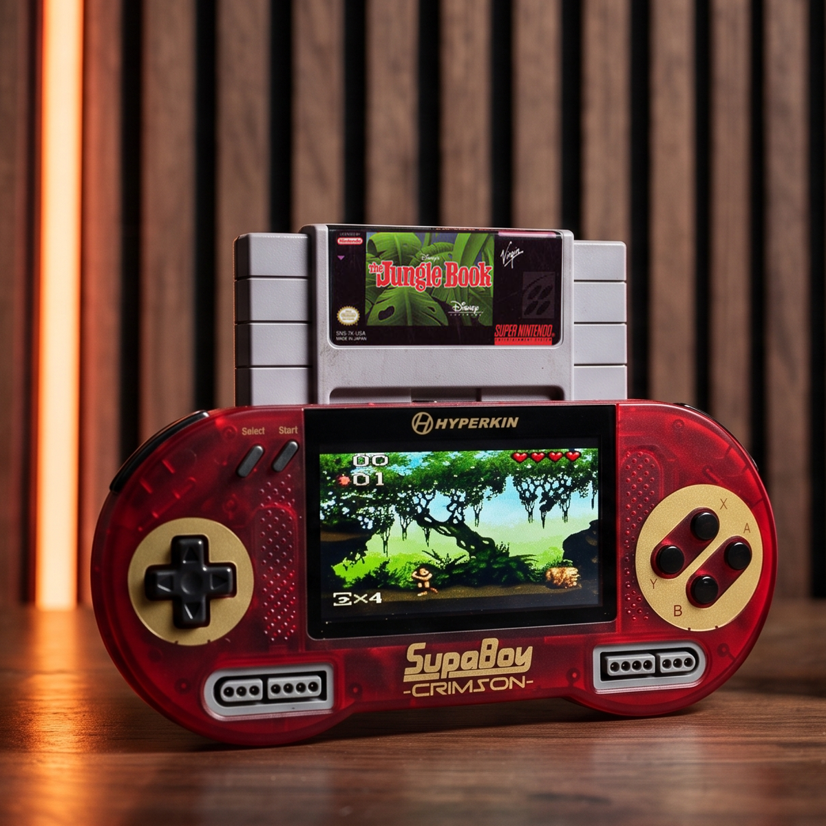 SupaBoy Portable - Crimson