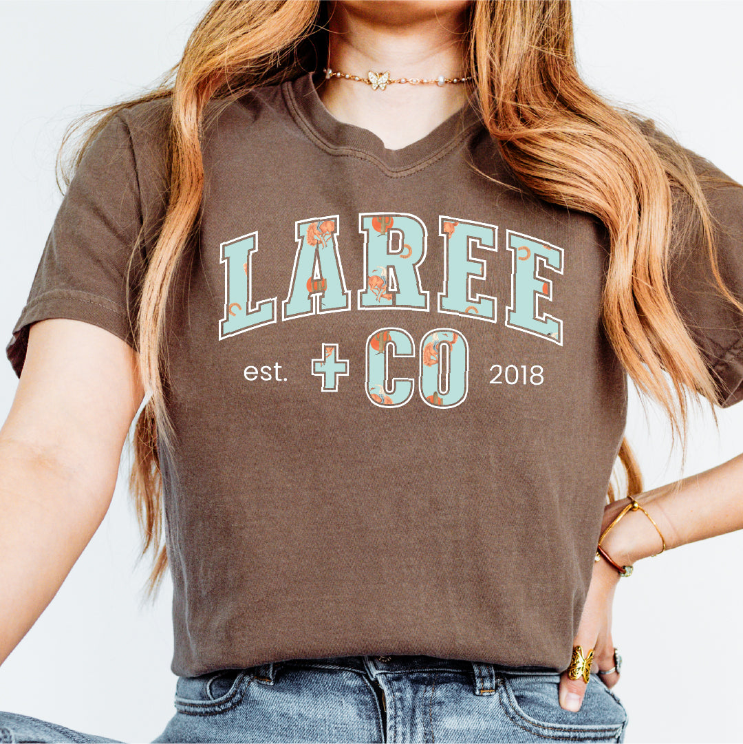 TJ LC Pattern Warrior Print Tee Laree + Co